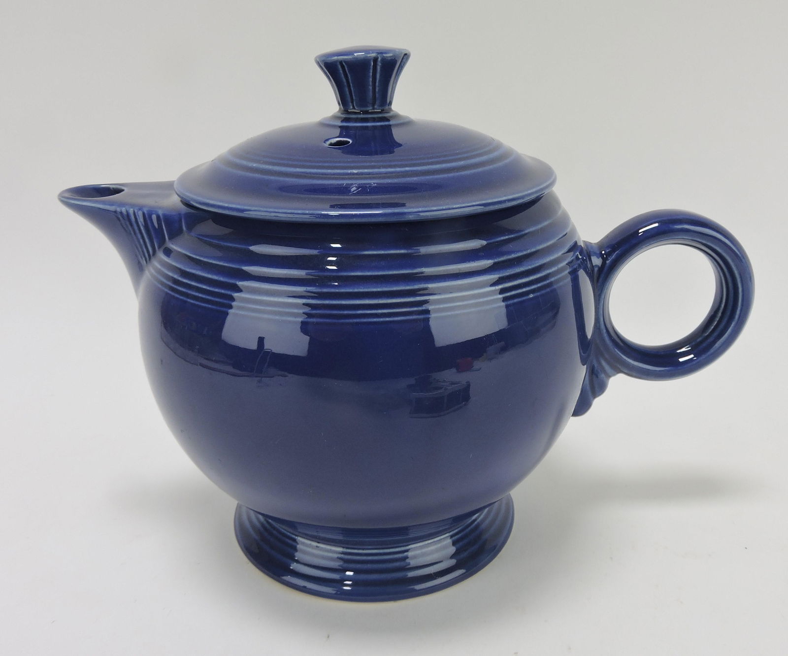 Fiesta large teapot, cobalt (1 of 1)