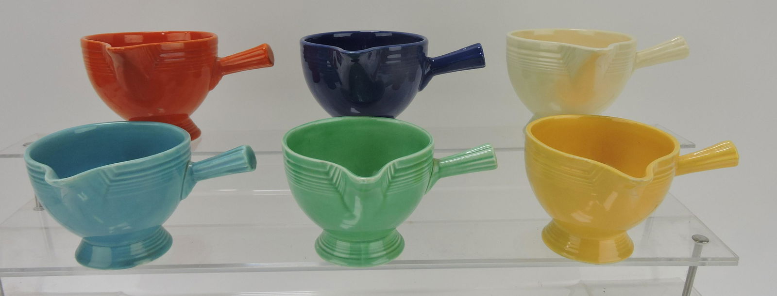 Fiesta stick handled creamer set, (1 of 1)