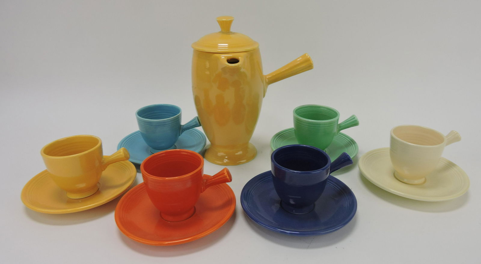 Fiesta demitasse set with yellow (1 of 1)