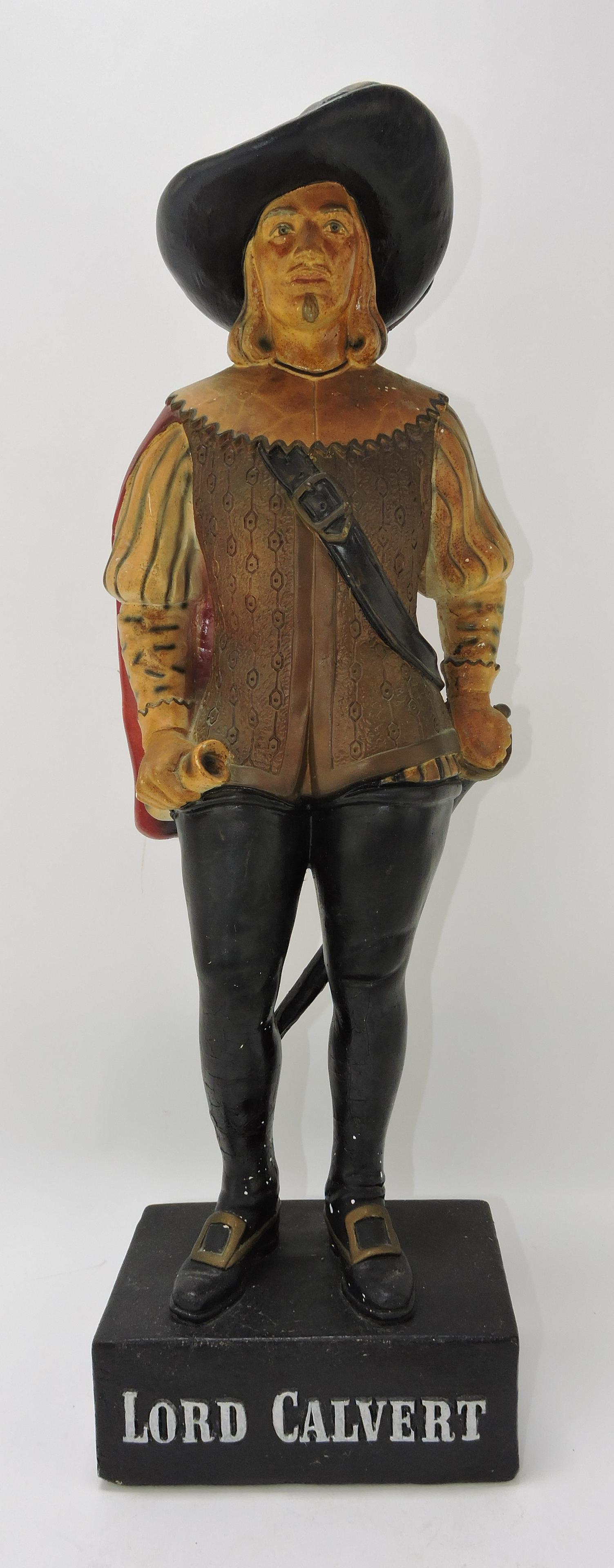 Lord Calvert Whiskey chalkware (1 of 1)