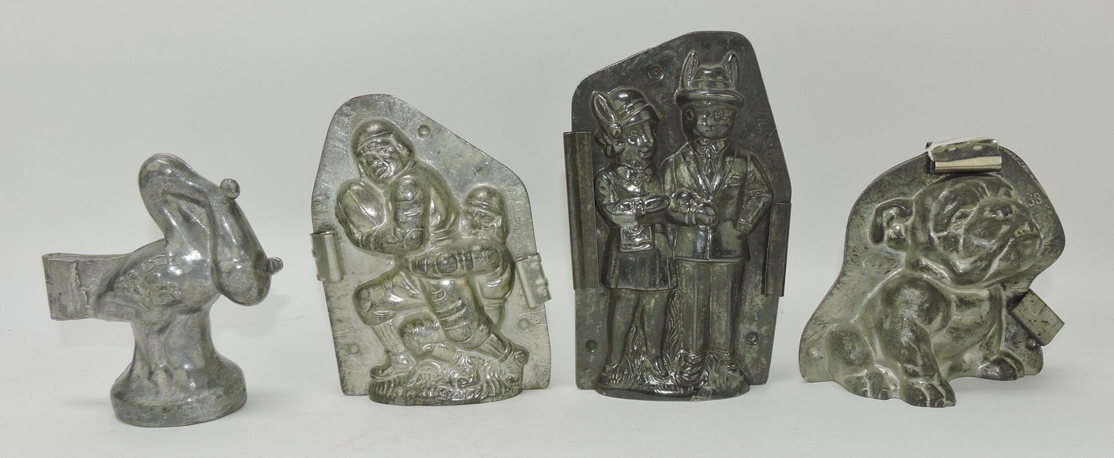 Lot of 4 chocolate molds: stork, (1 of 1)