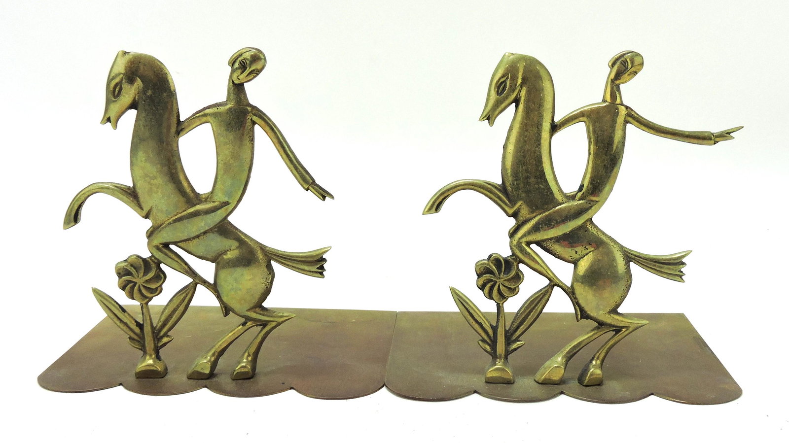 Franz Hagenauer brass horse and (1 of 1)