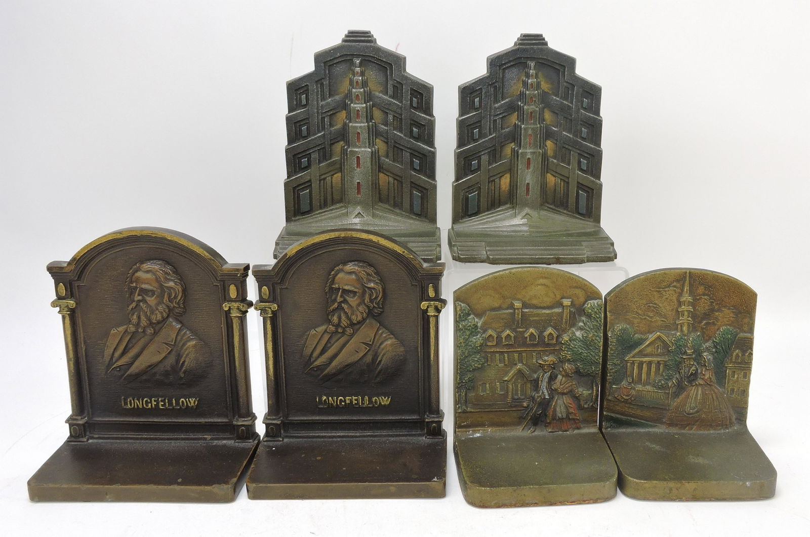 Bradley & Hubbard lot of 3 pair (1 of 1)