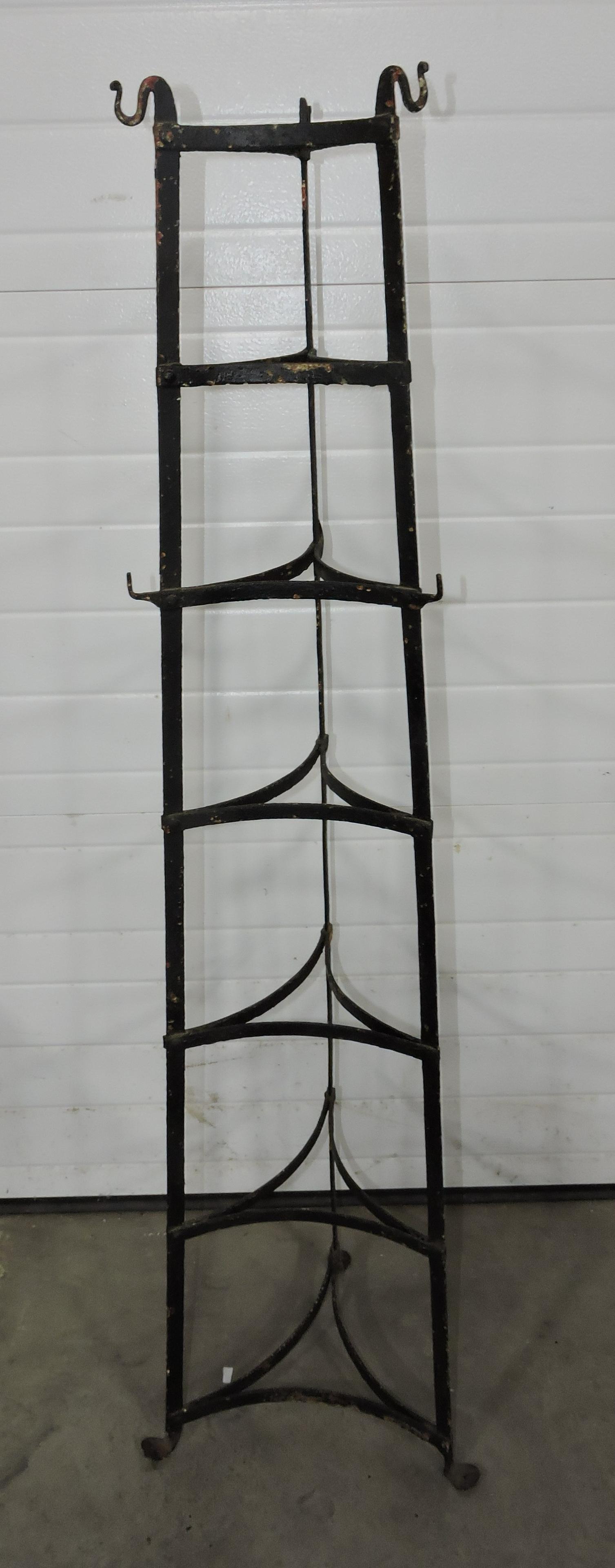 Wrought iron pot stand, 55" (1 of 1)