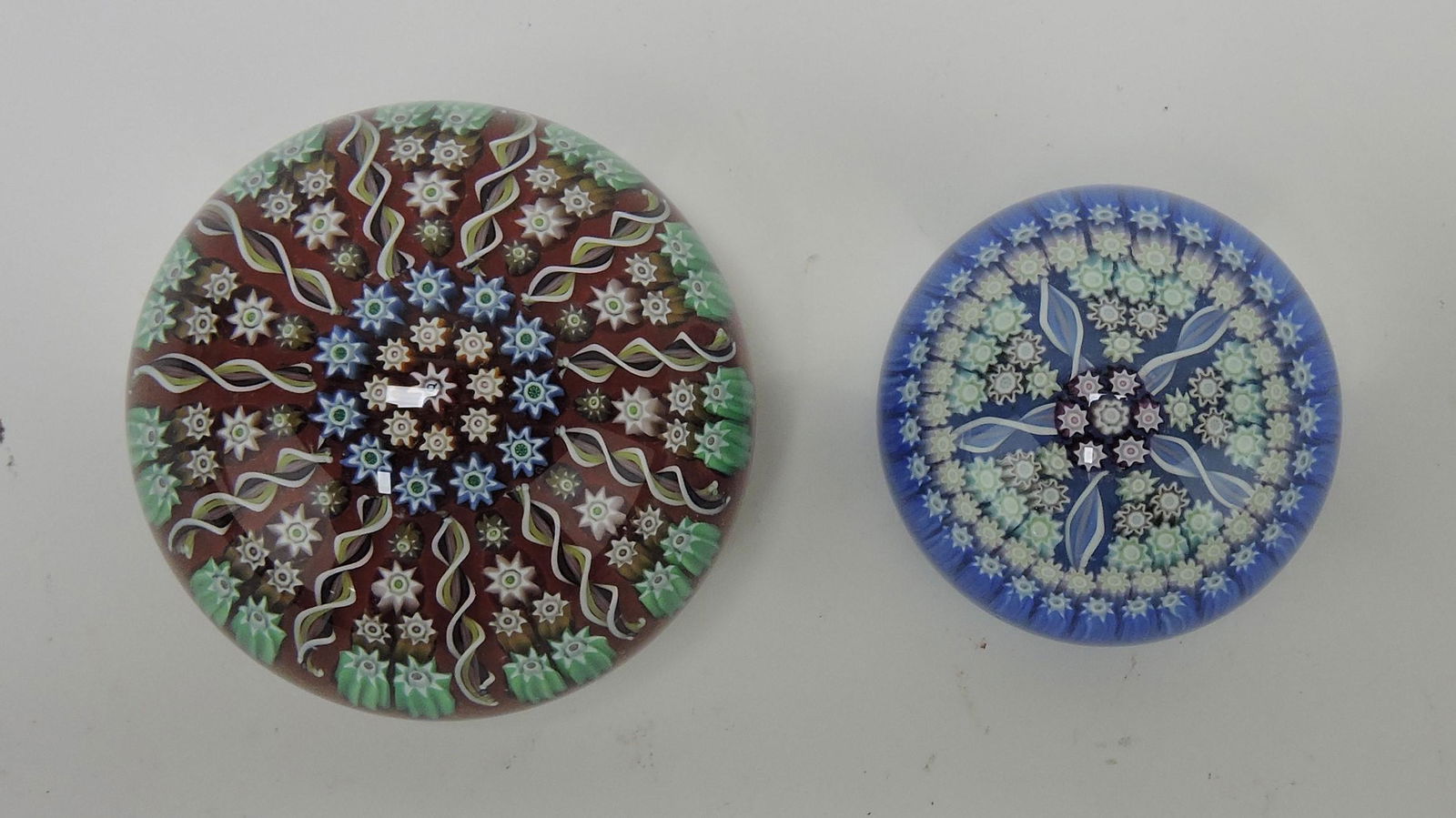 Perthshire lot of 2 paperweights, (1 of 1)