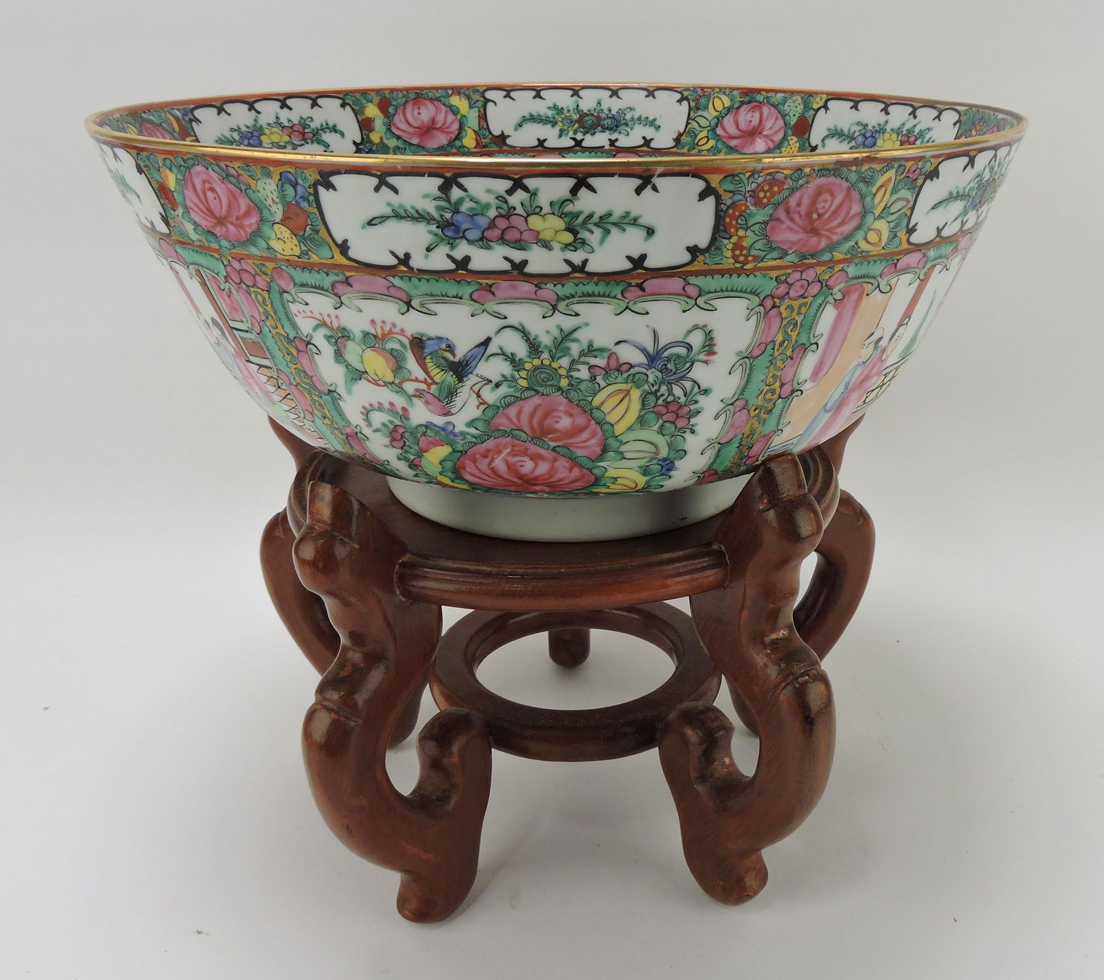 Large Chinese Famille Rose Medallion (1 of 4)