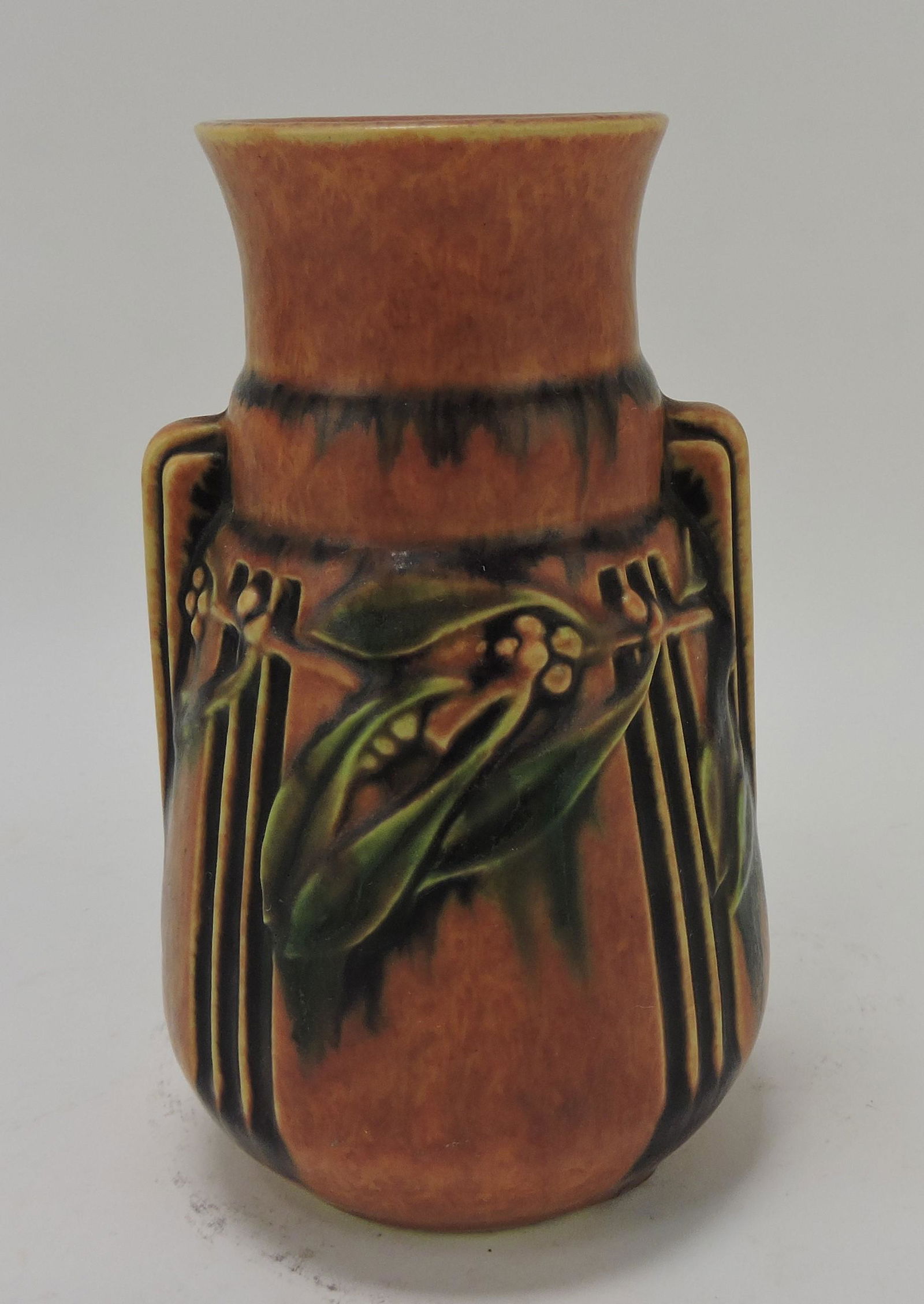 Roseville laurel 6" vase, 1934, with (1 of 1)