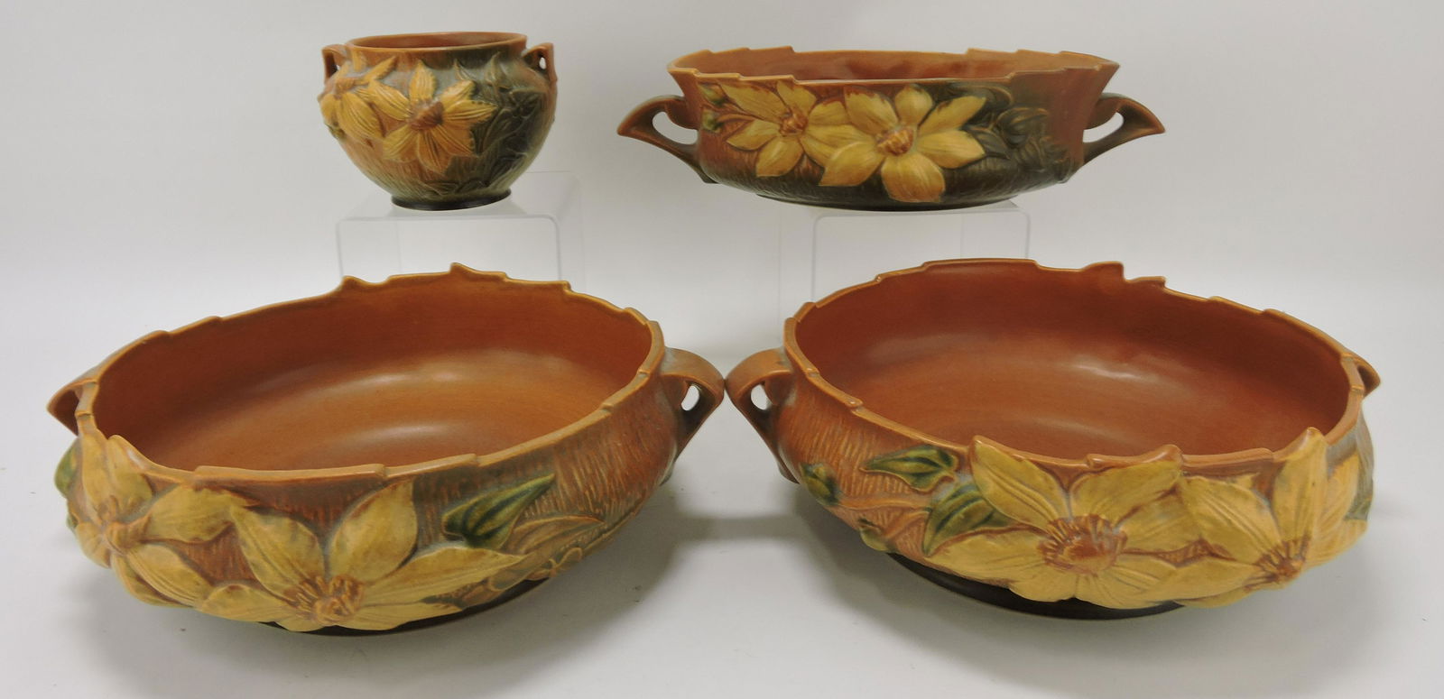 Roseville clematis lot of 4 pieces: (1 of 1)