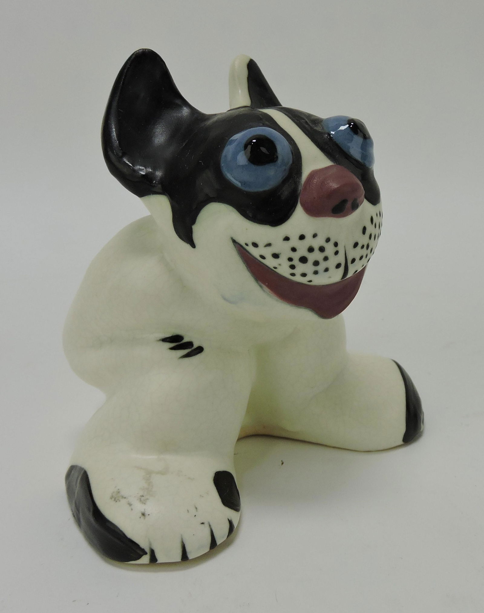Weller 'Popeye' dog figure, 4": .