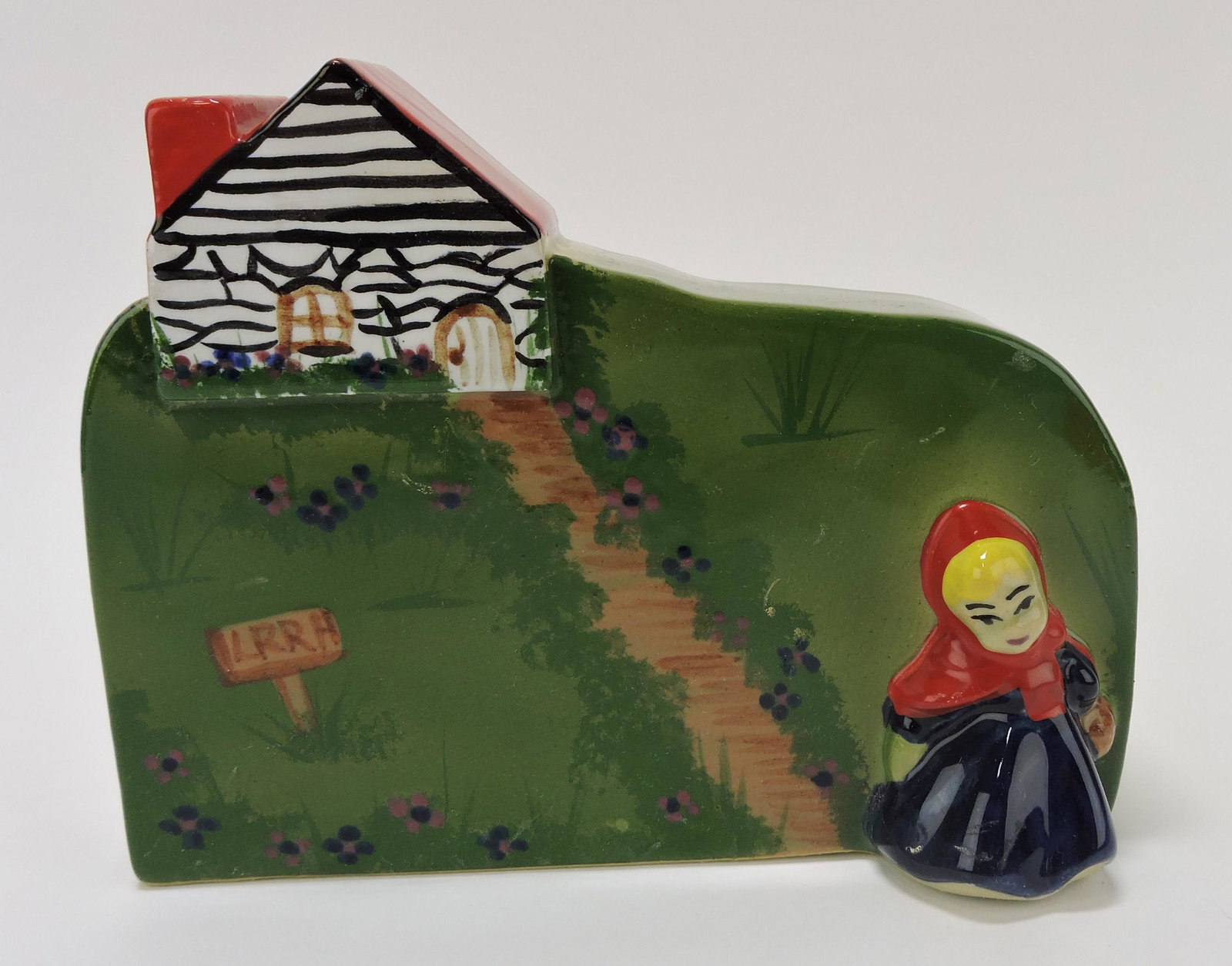 Hull Pottery Association 1995: Commemorative Little Red Riding Hood plaque