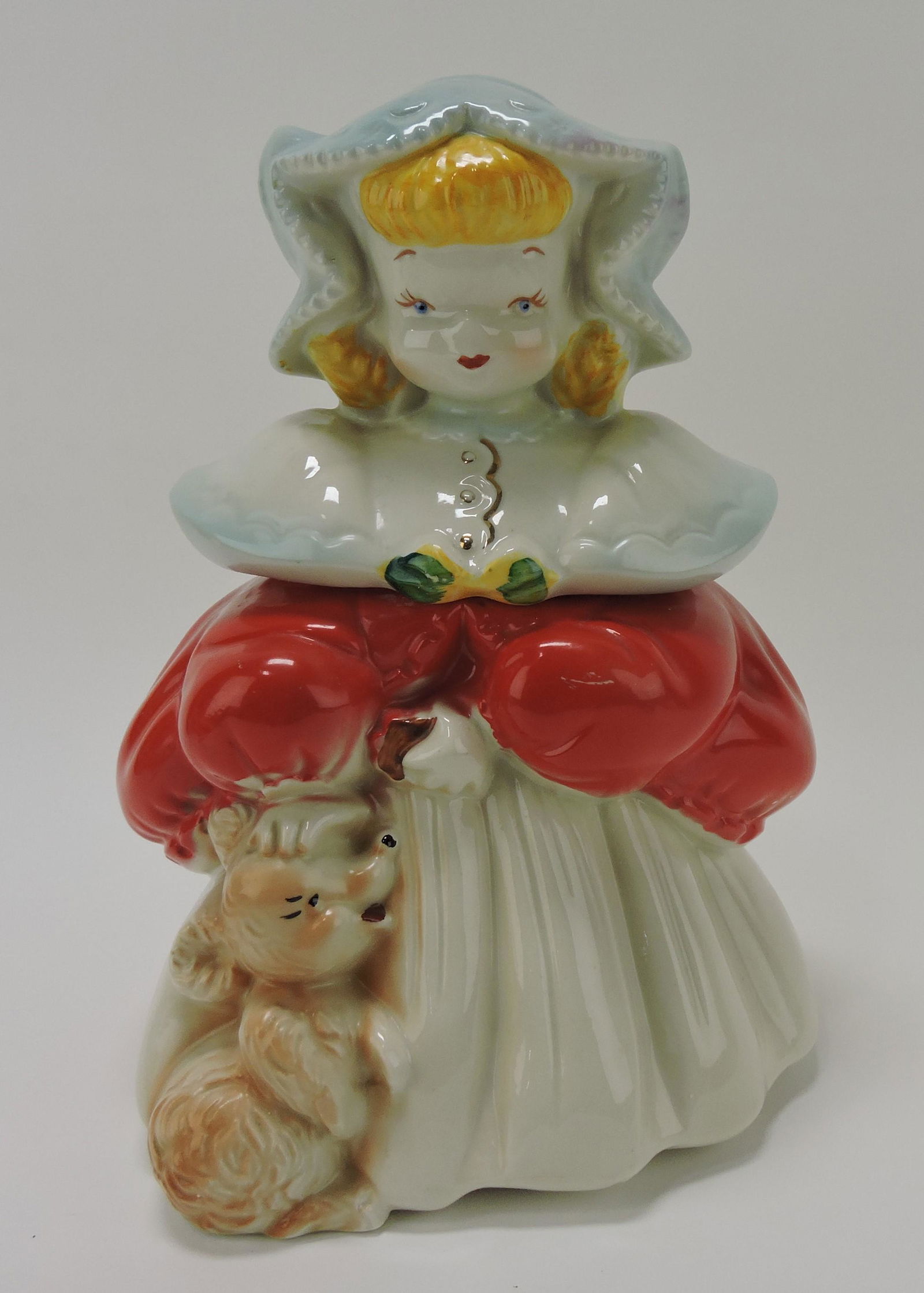 Regal China Goldilocks cookie: jar, Flower Family Collection