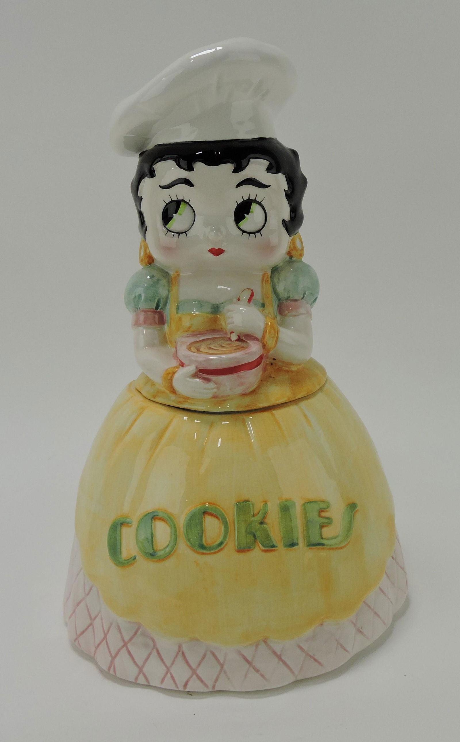 Vandor Betty Boop cookier jar;: Flower Family Collection