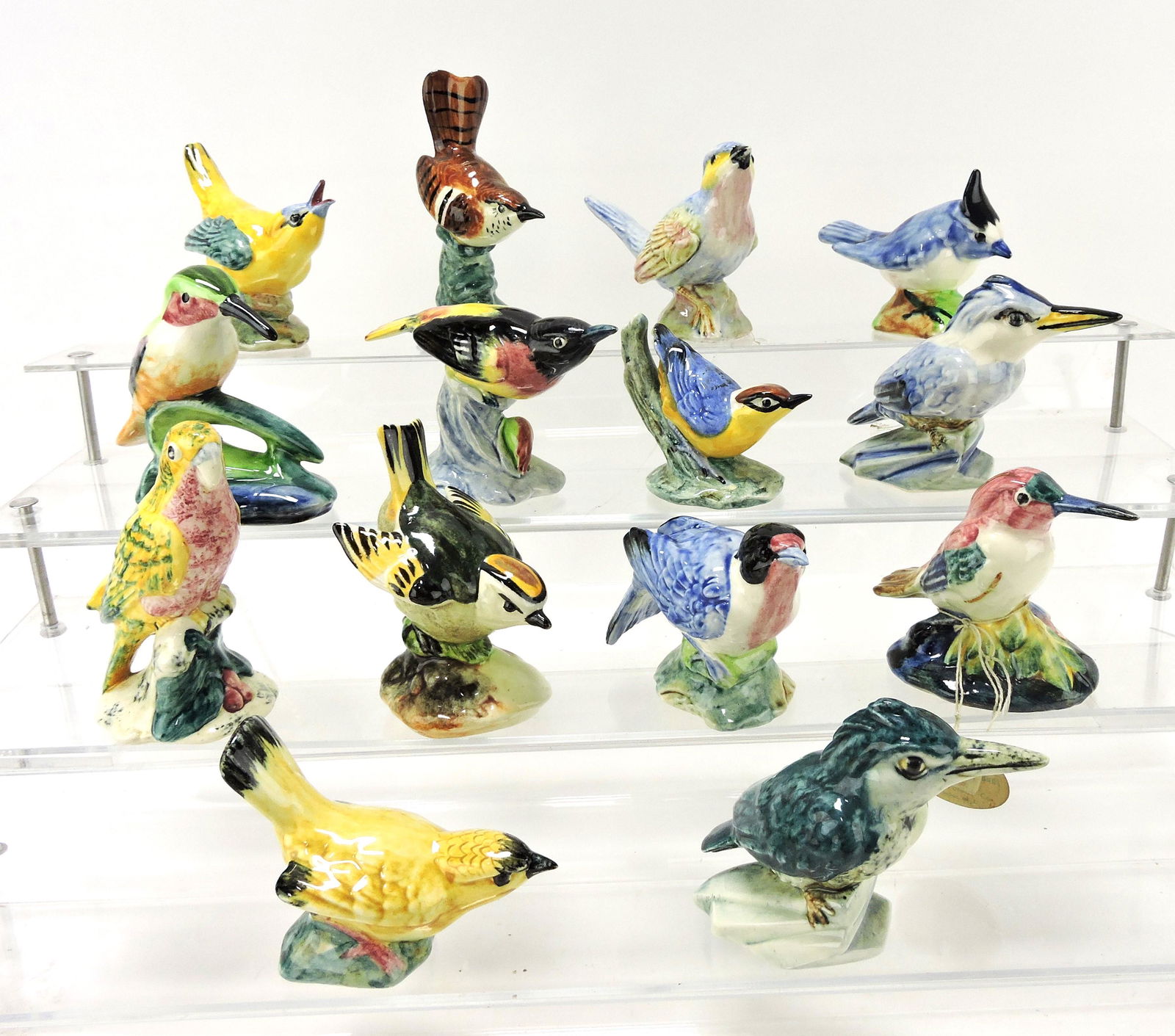 Stangl Pottery lot of 14 bird figures, (1 of 1)
