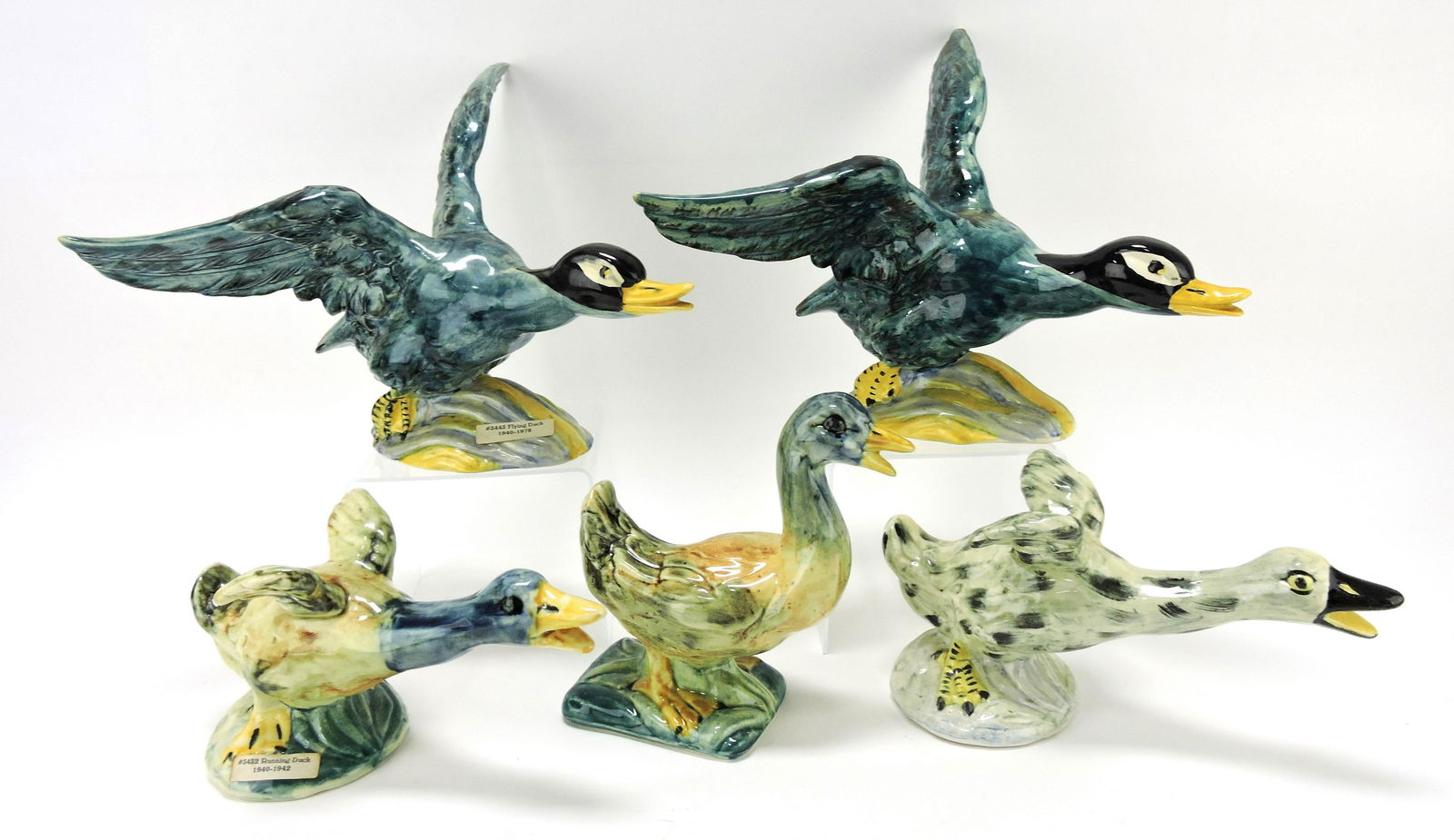 Stangl Pottery lot of 5 large ducks: (1 of 1)