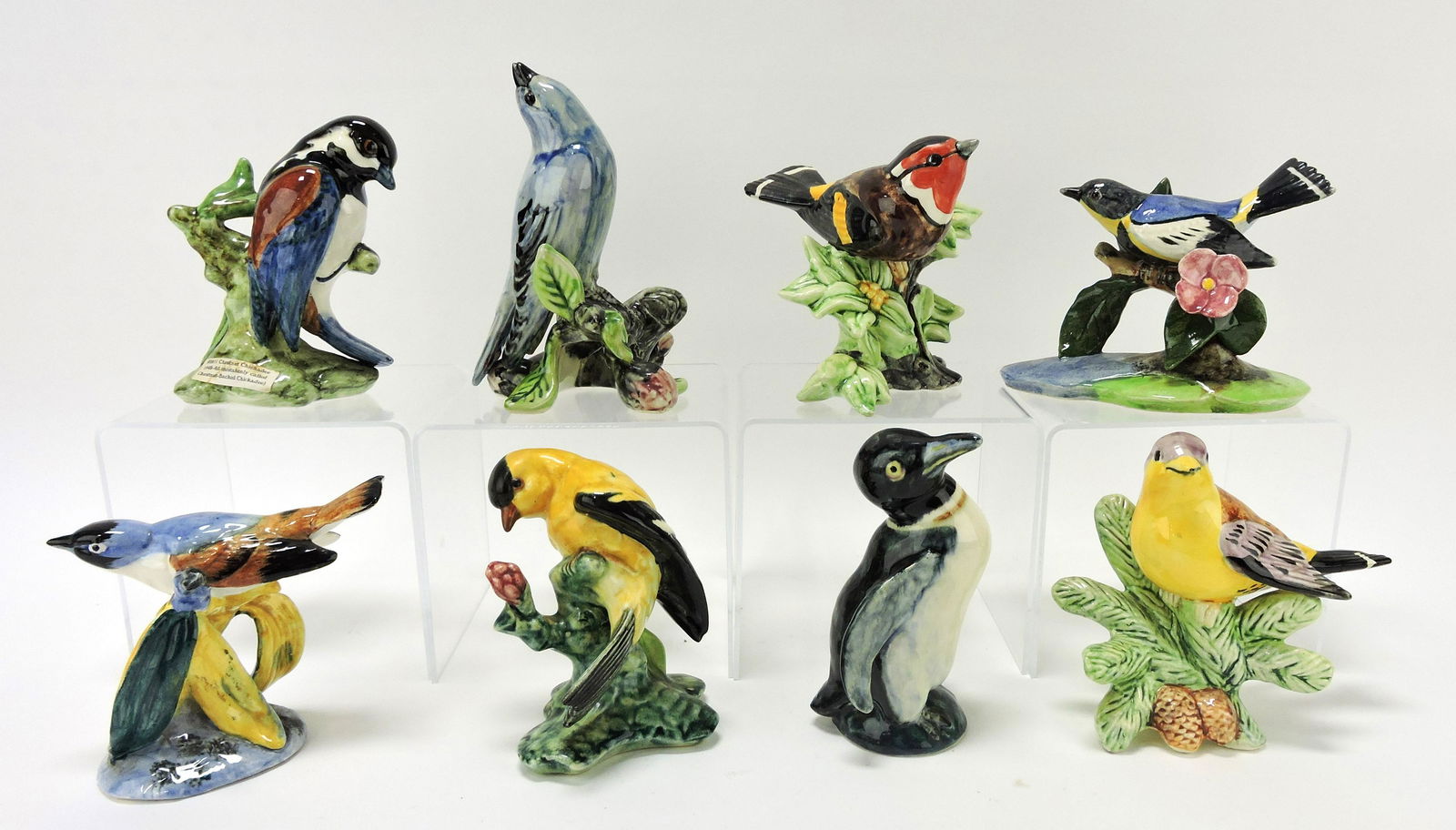 Stangl Pottery lot of 8 bird figures, (1 of 1)