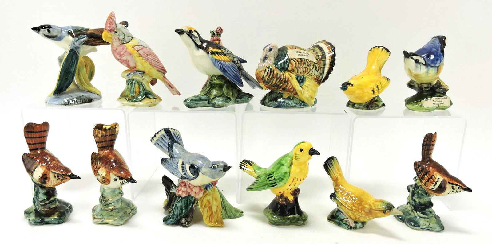 Stangl Pottery lot of 12 bird figures, (1 of 1)