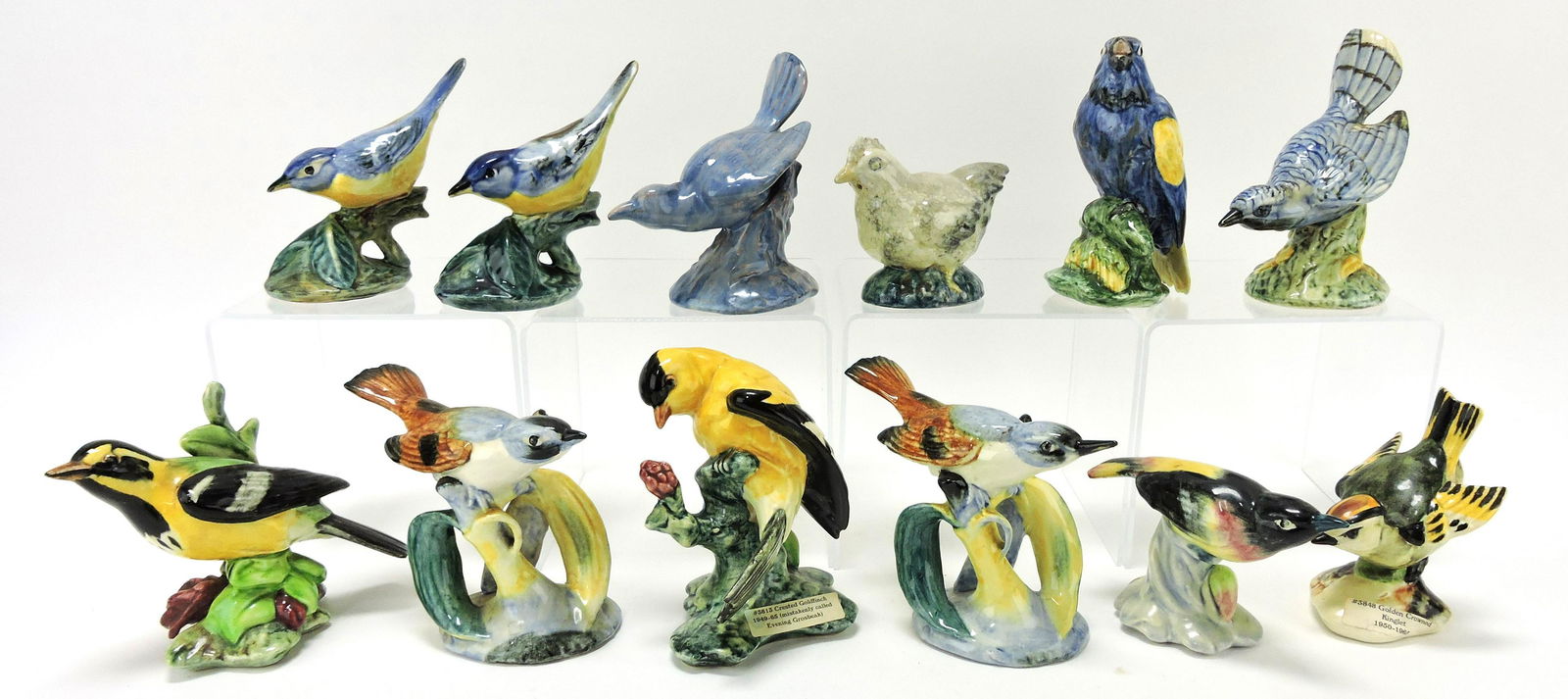 Stangl Pottery lot of 12 bird figures, (1 of 1)