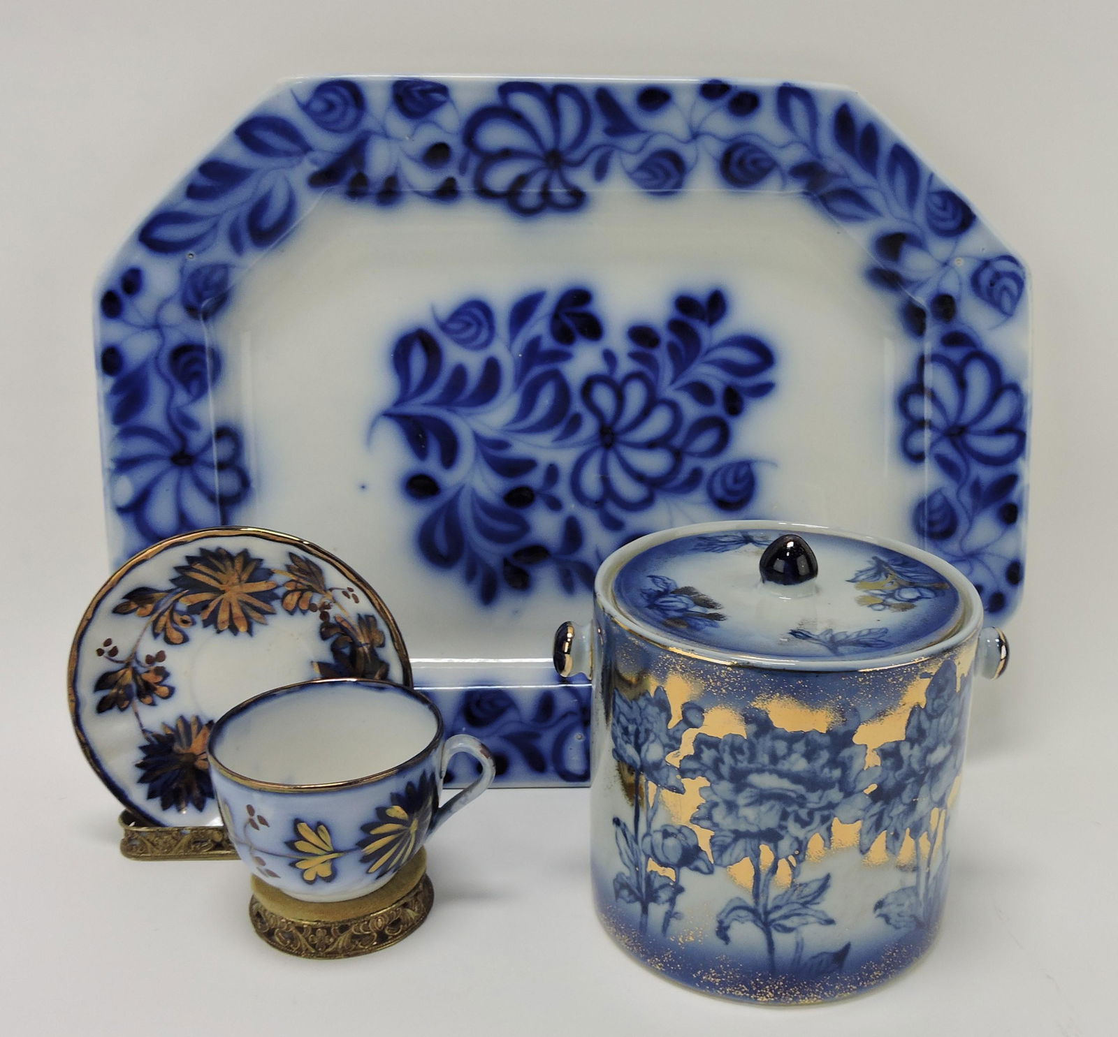 J. Heath flow blue transferware (1 of 1)