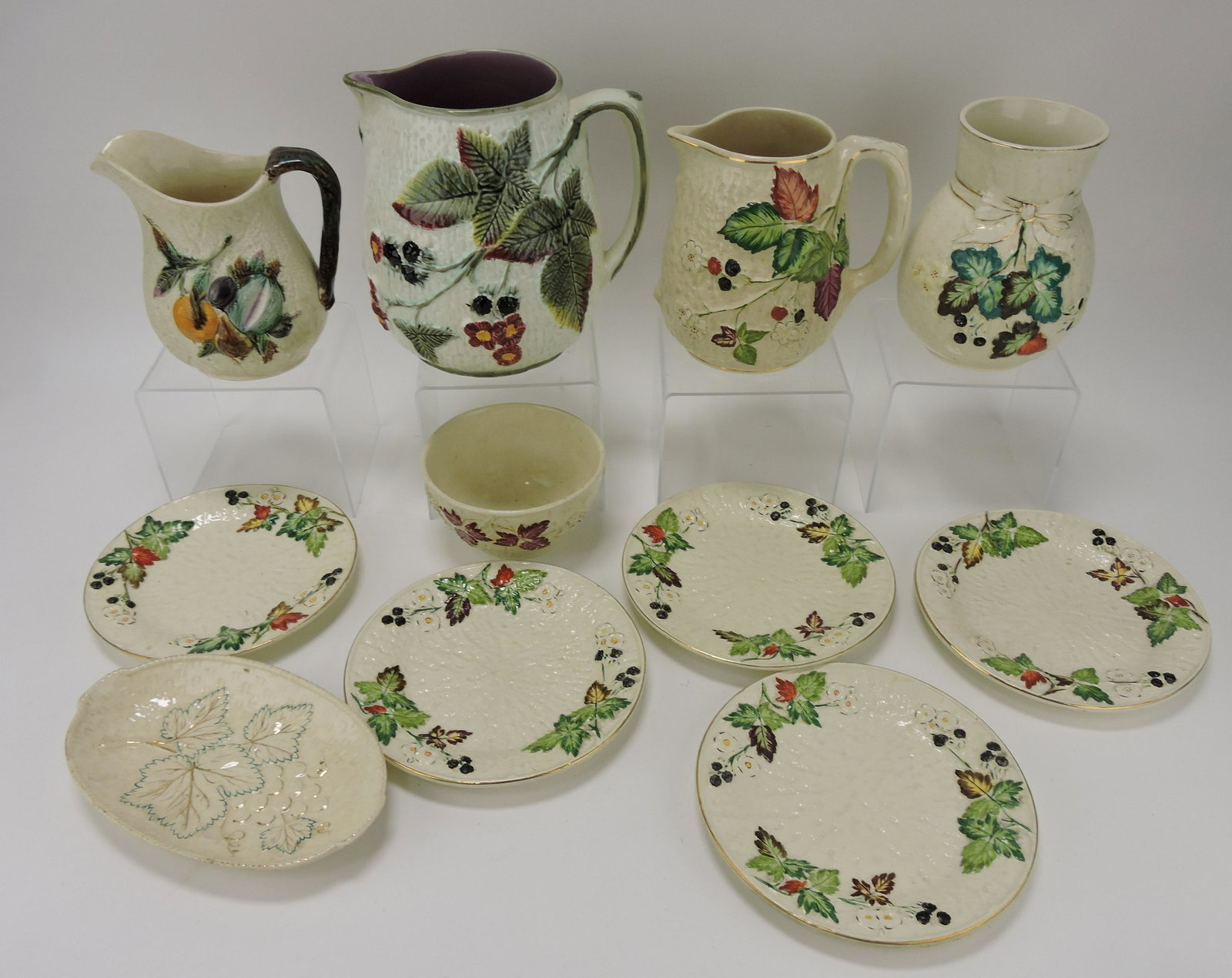 Avalon and Clifton albino majolica lot (1 of 1)