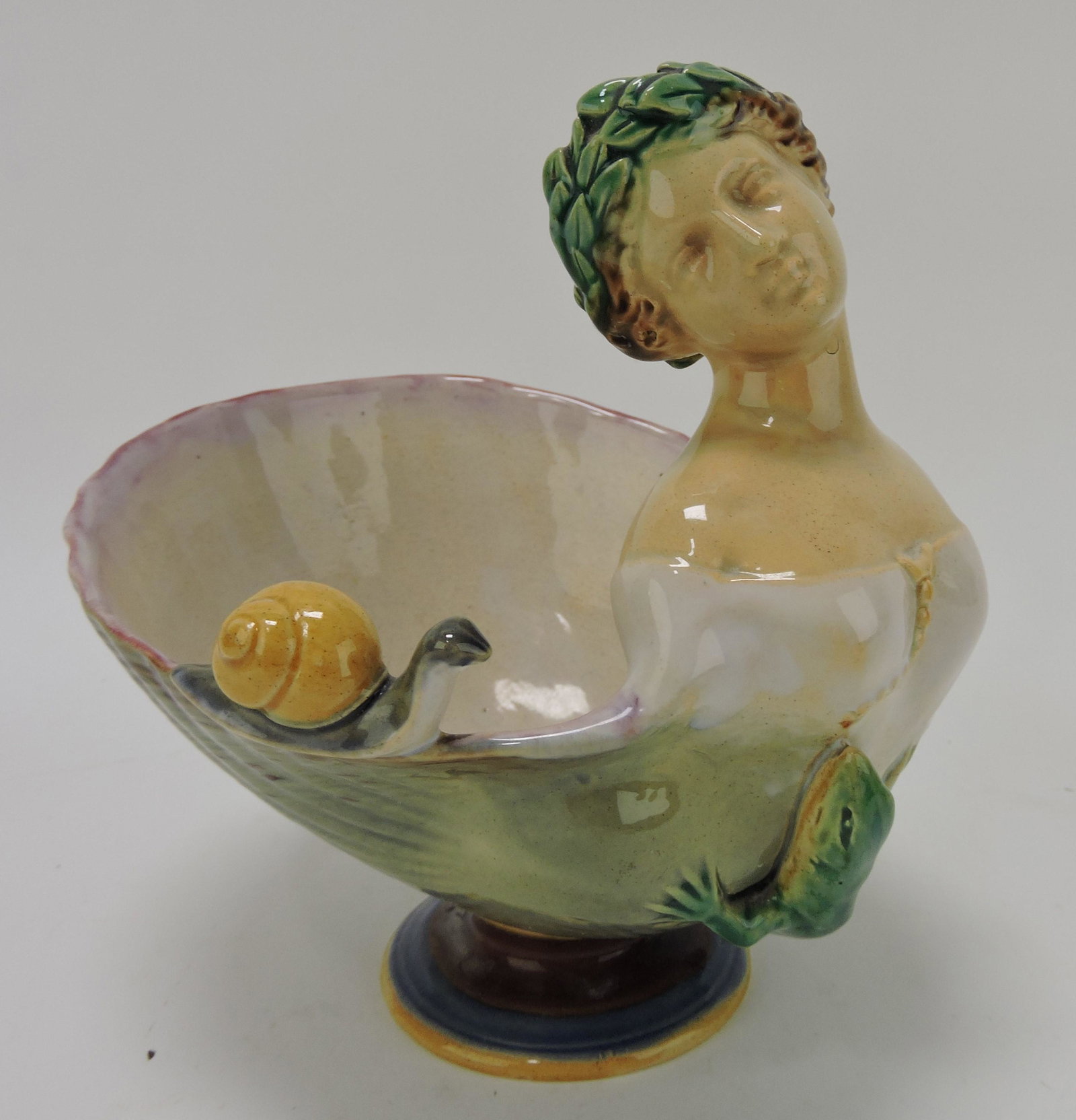 Minton majolica figural sweet meat (1 of 5)