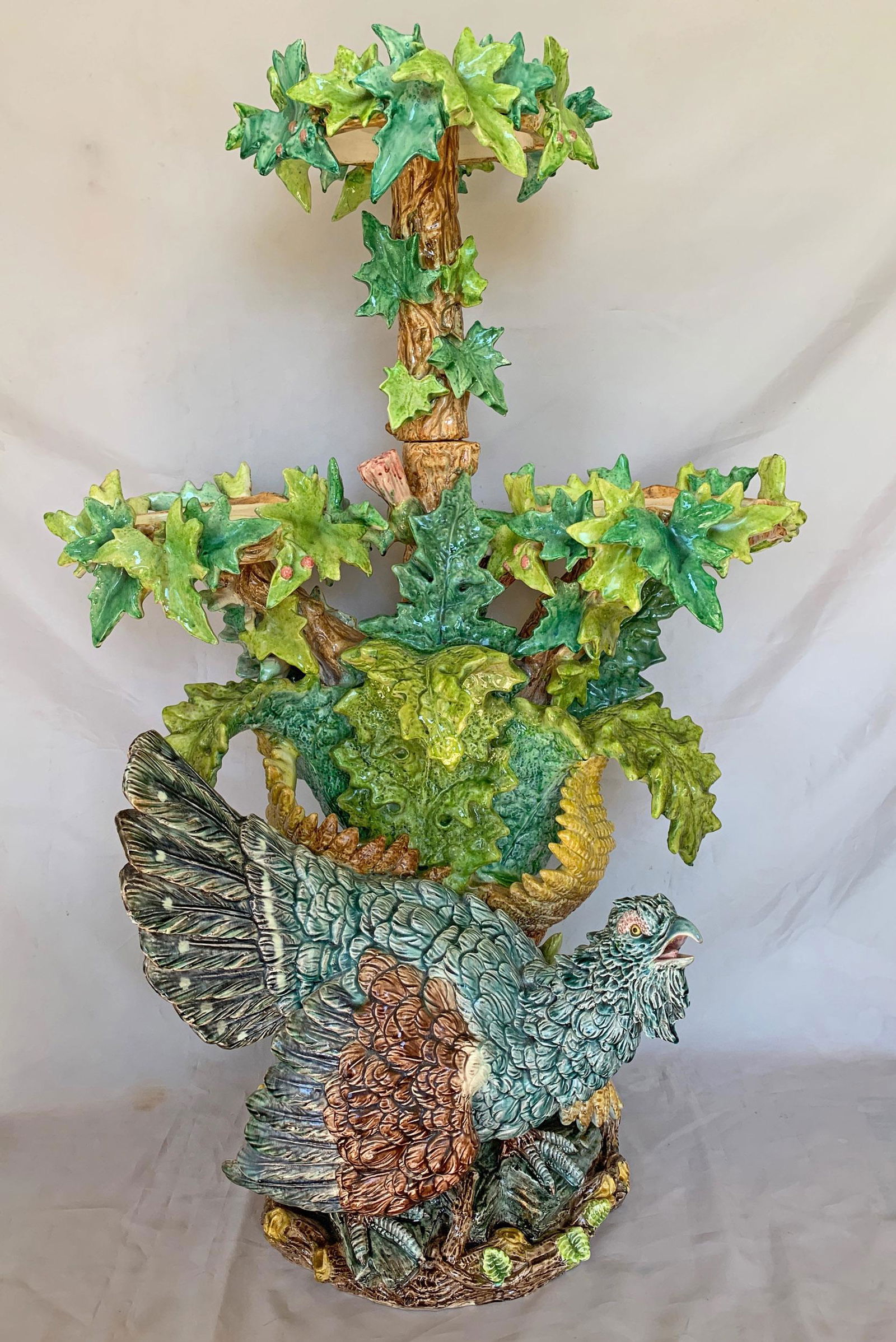 Monumental rare Hugo Lonitz majolica (1 of 10)