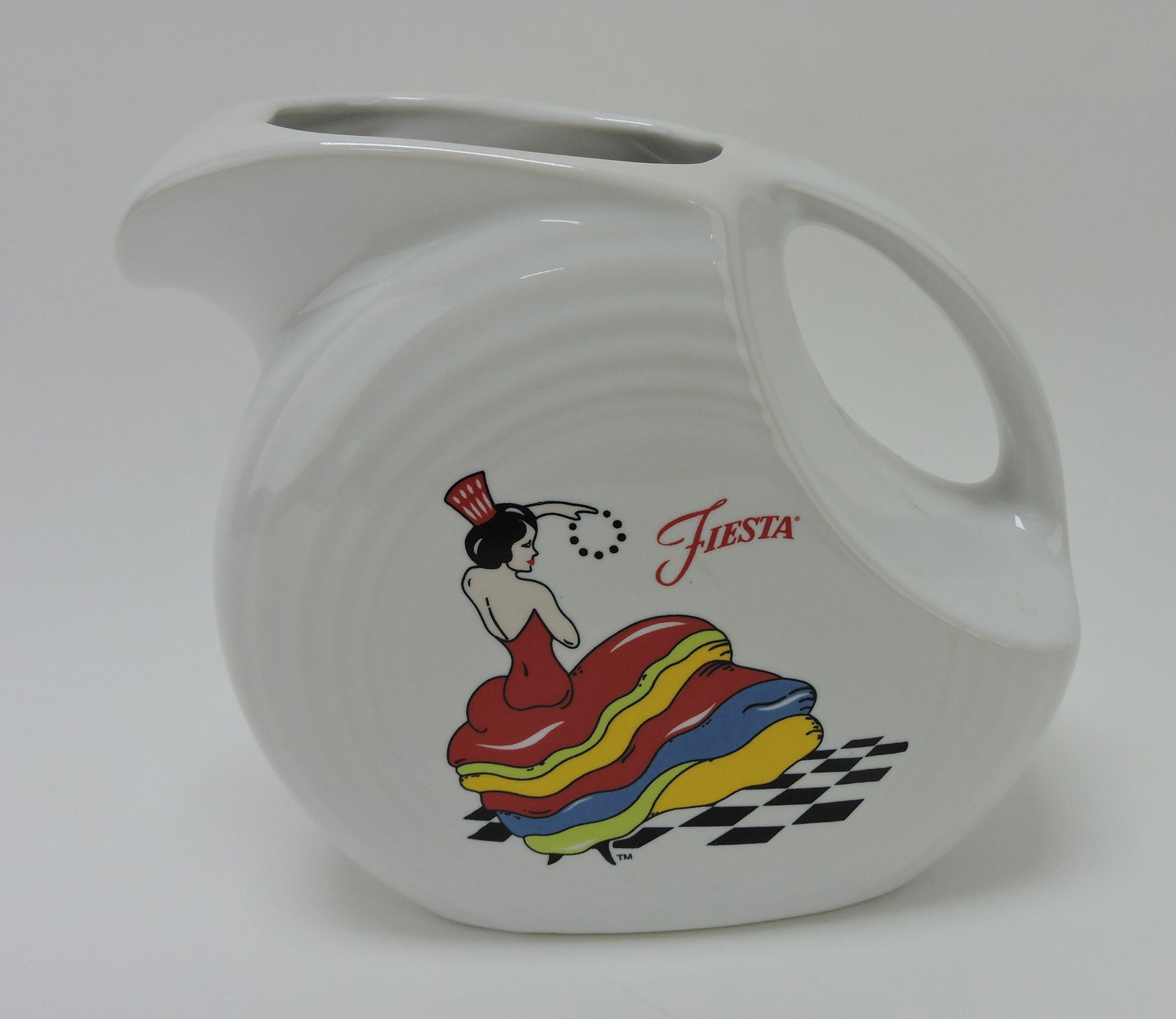 Fiesta Post 86 disc water pitcher, (1 of 1)