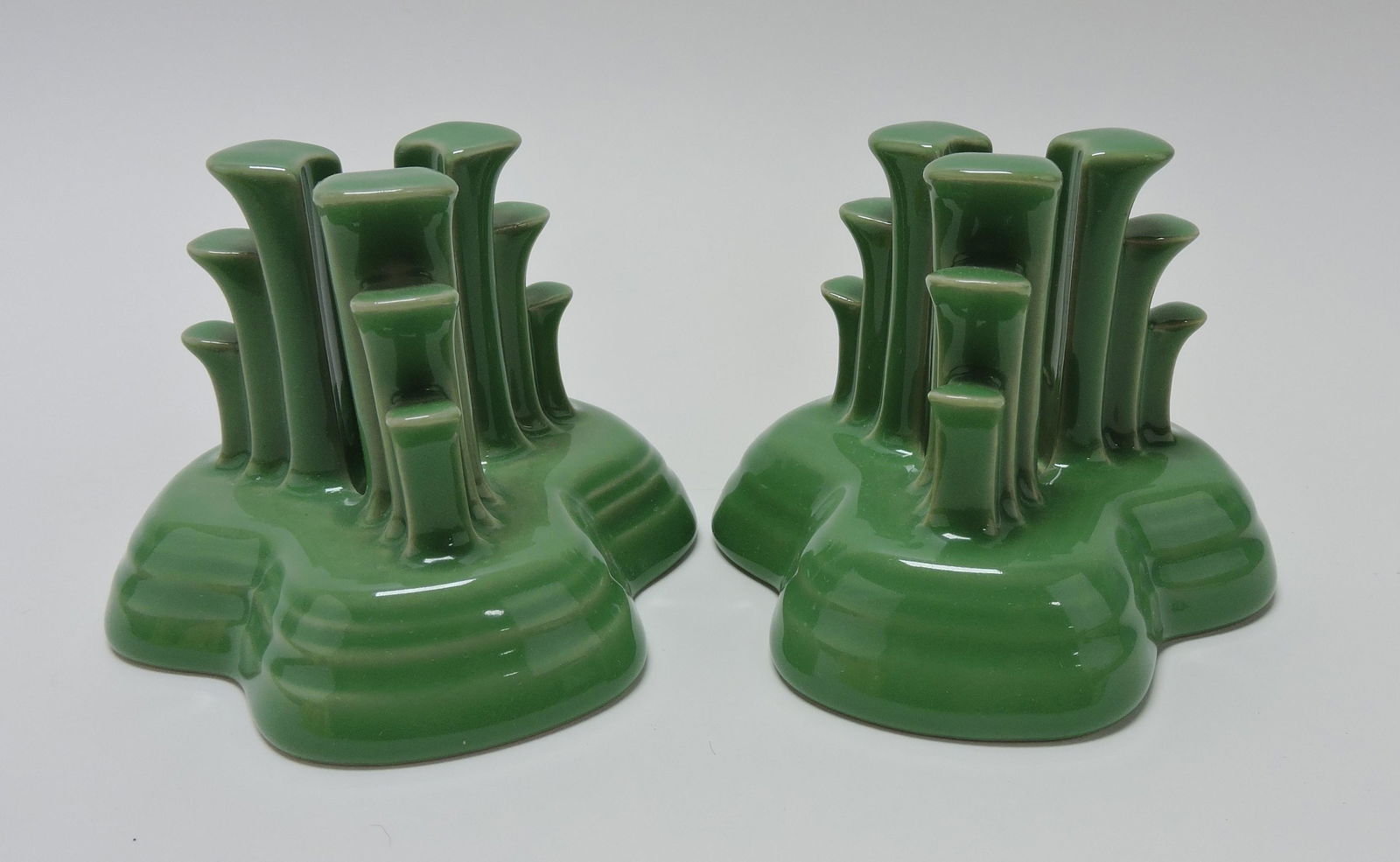 Fiesta Post 86 pyramid candle holder, (1 of 1)