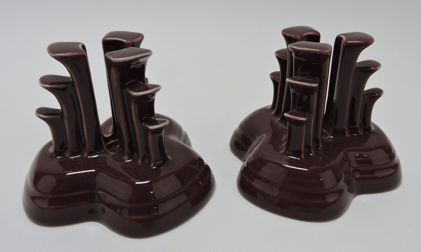 Fiesta Post 86 pyramid candle holder, (1 of 1)