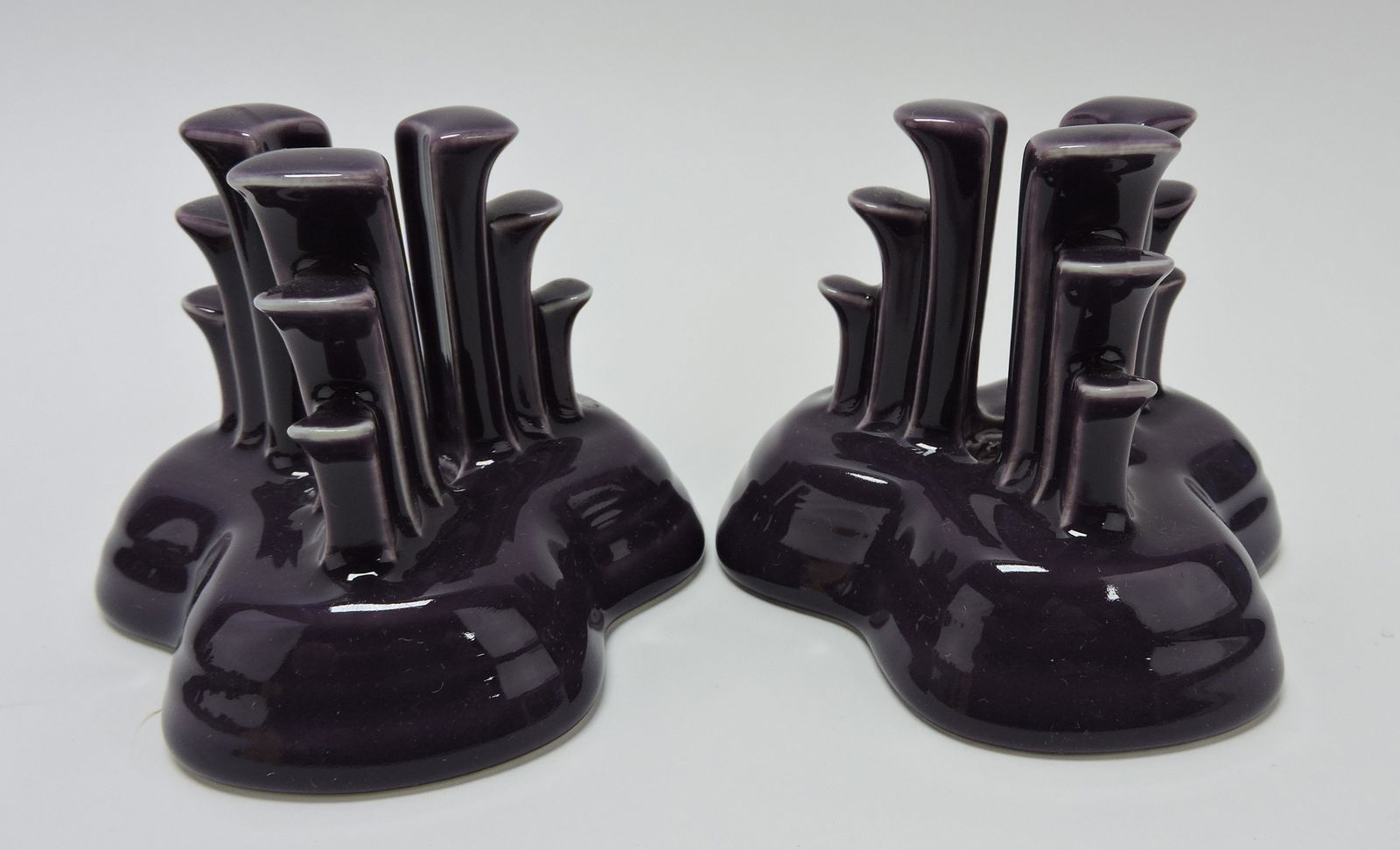 Fiesta Post 86 pyramid candle holder, (1 of 1)