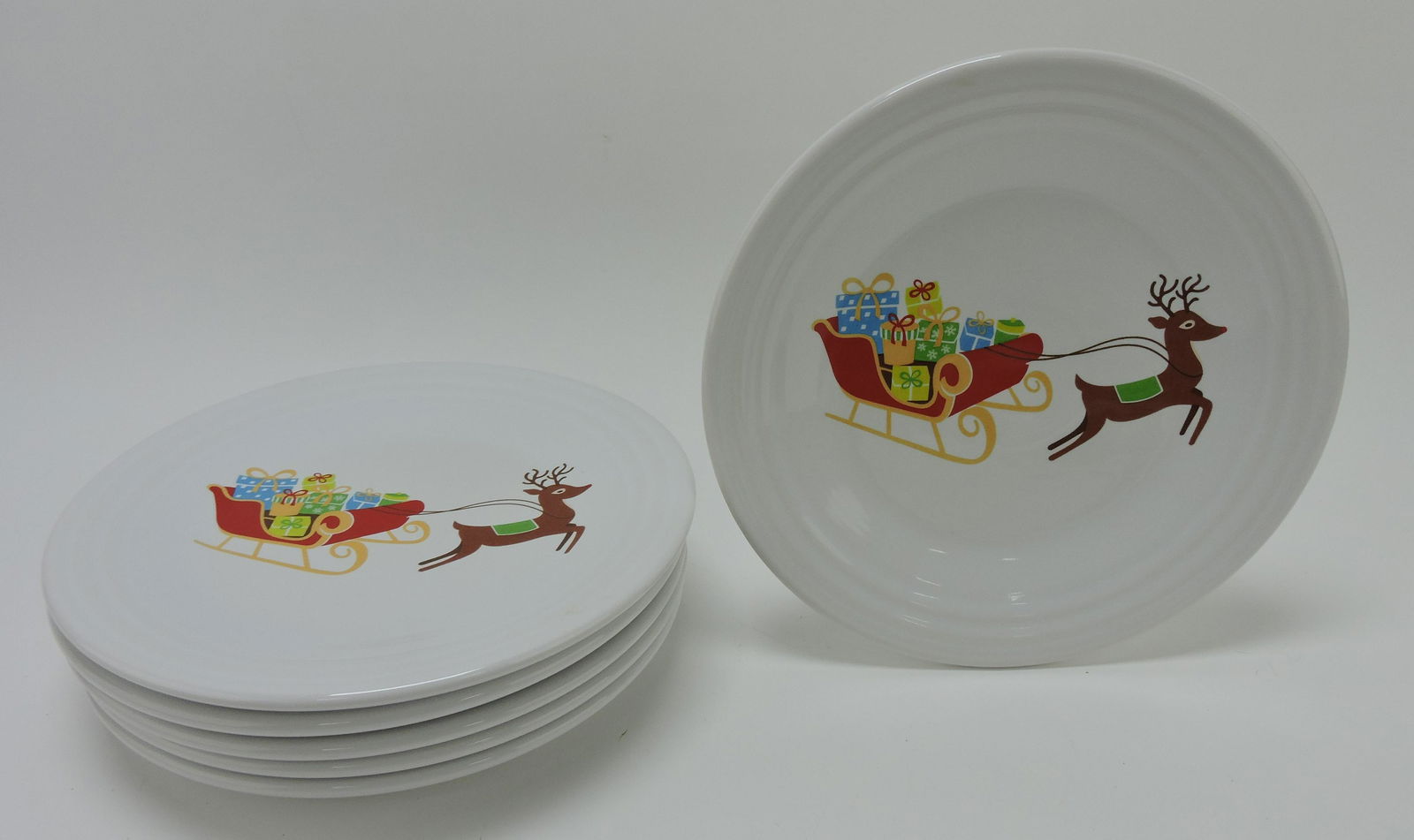 Fiesta Post 86 set of 6 - 9" Holiday (1 of 1)