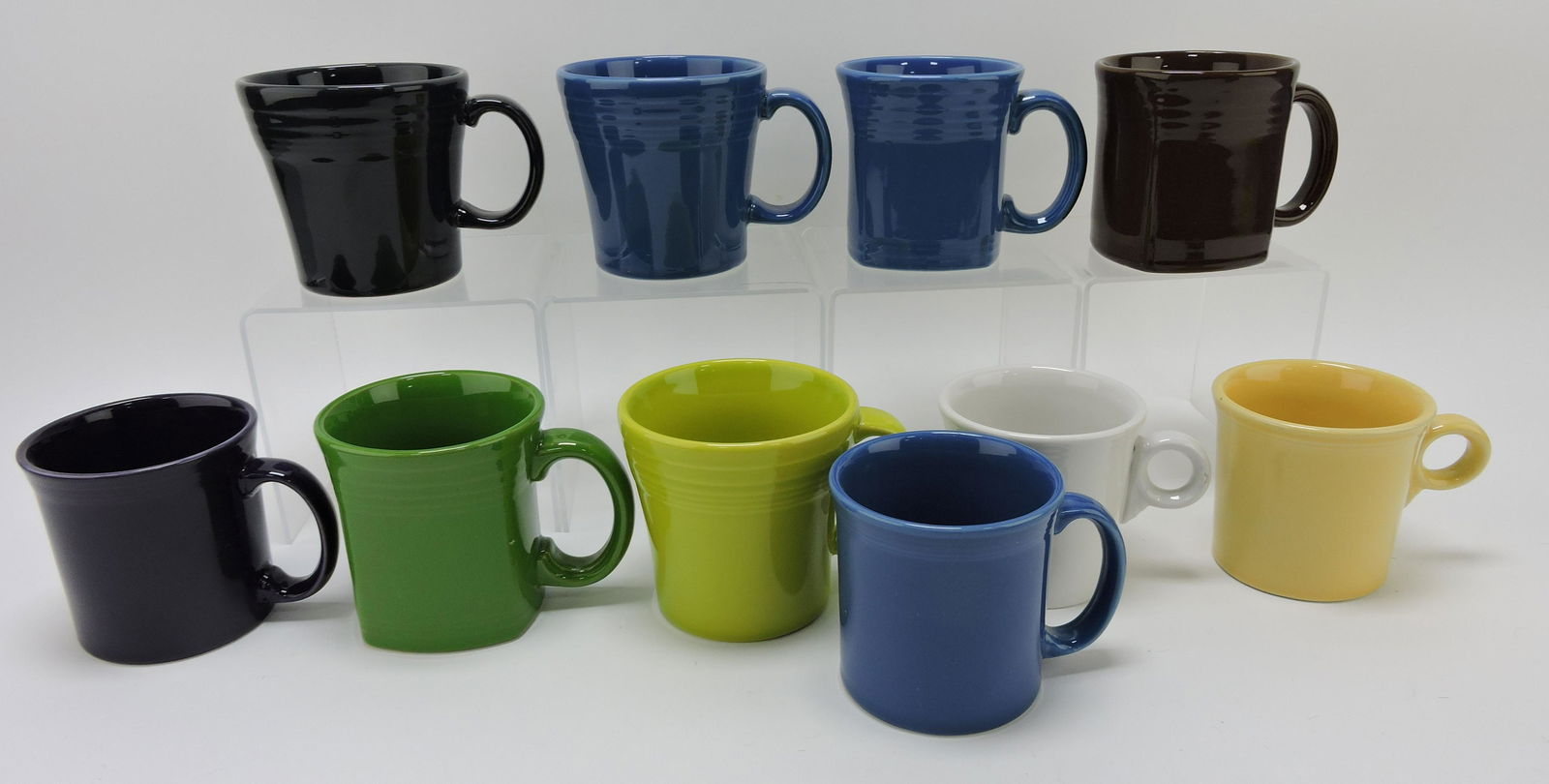 Fiesta Post 86 set of 10 mugs, mixed: .