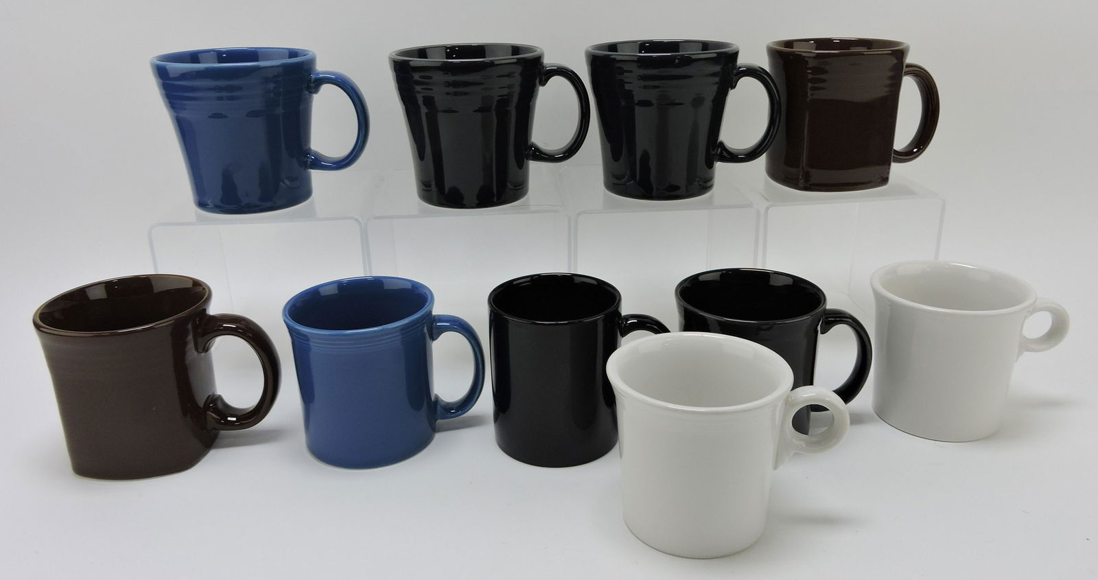 Fiesta Post 86 set of 10 mugs, mixed: .
