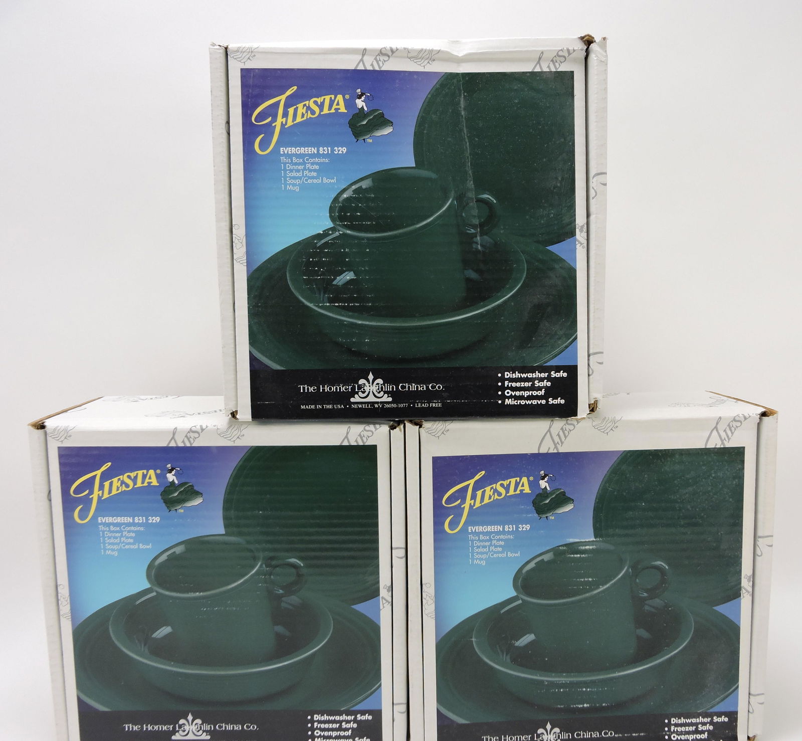 Fiesta Post 86 4 pc place setting group, (1 of 1)