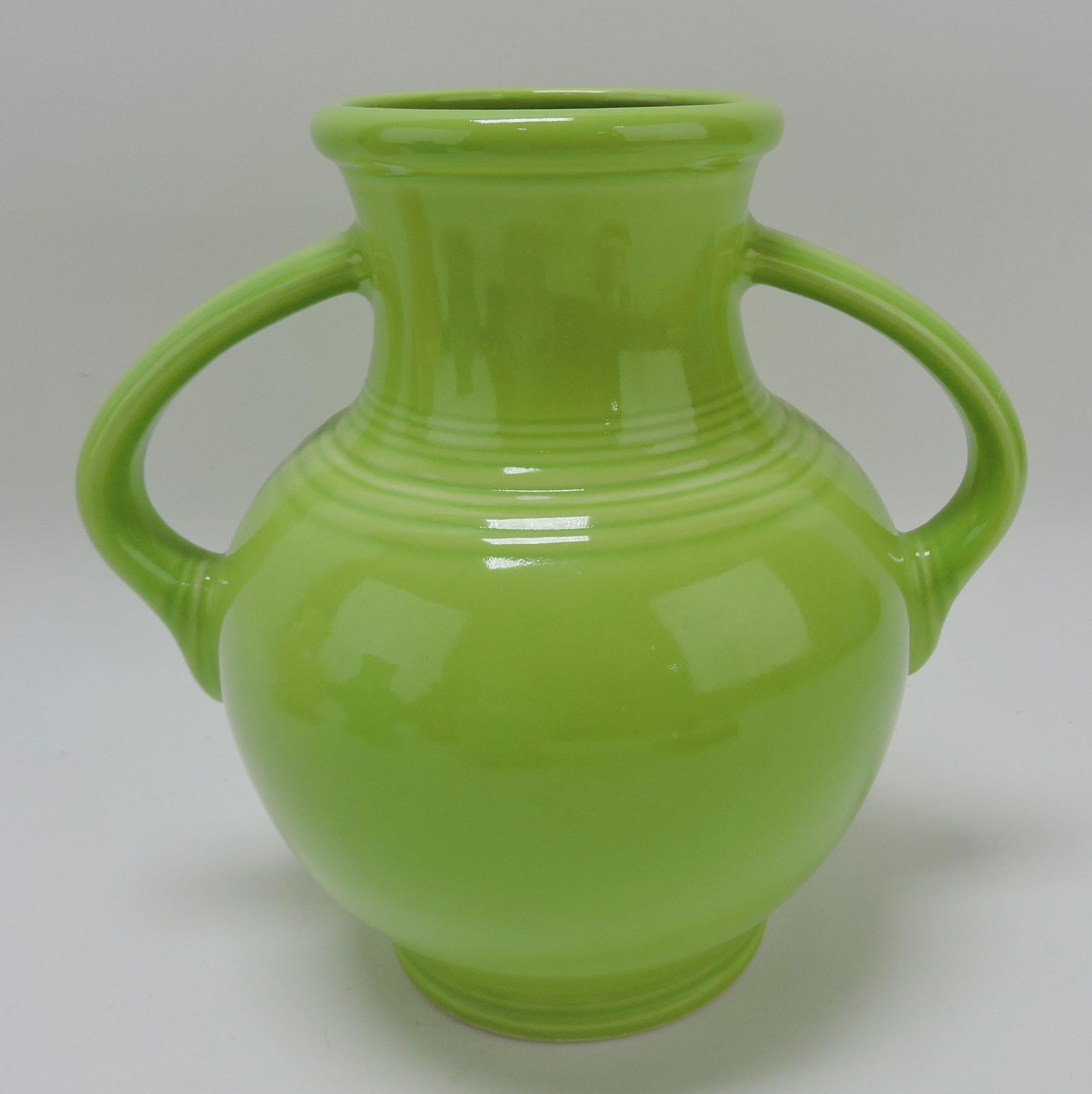 Fiesta Post 86 Millennium vase,: chartreuse