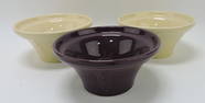 Fiesta Post 86 lot of 3 - 7 3/4" bowls