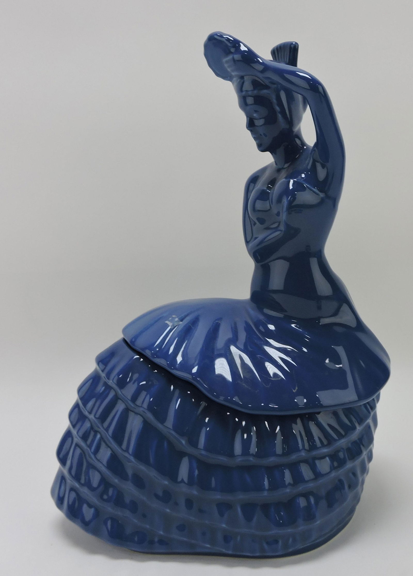 Fiesta Post 86 dancing girl cookie jar, (1 of 1)