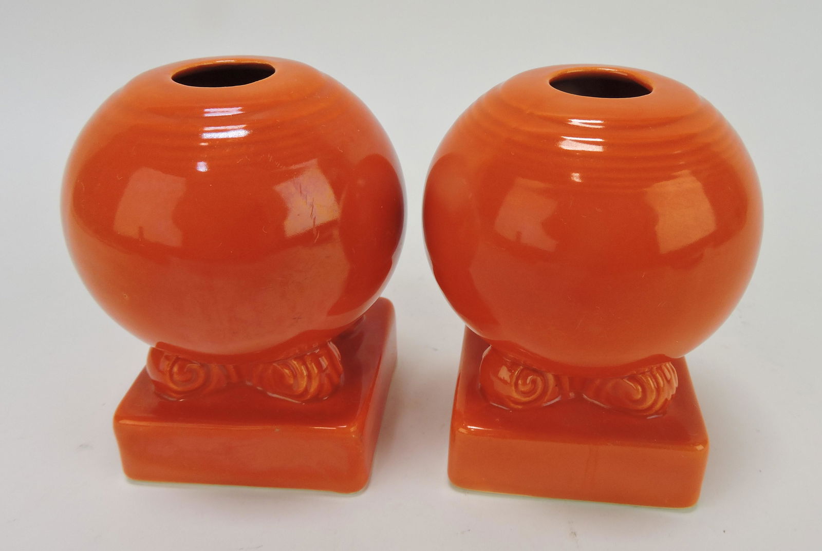Fiesta bulb candle holder, pair, red (1 of 1)