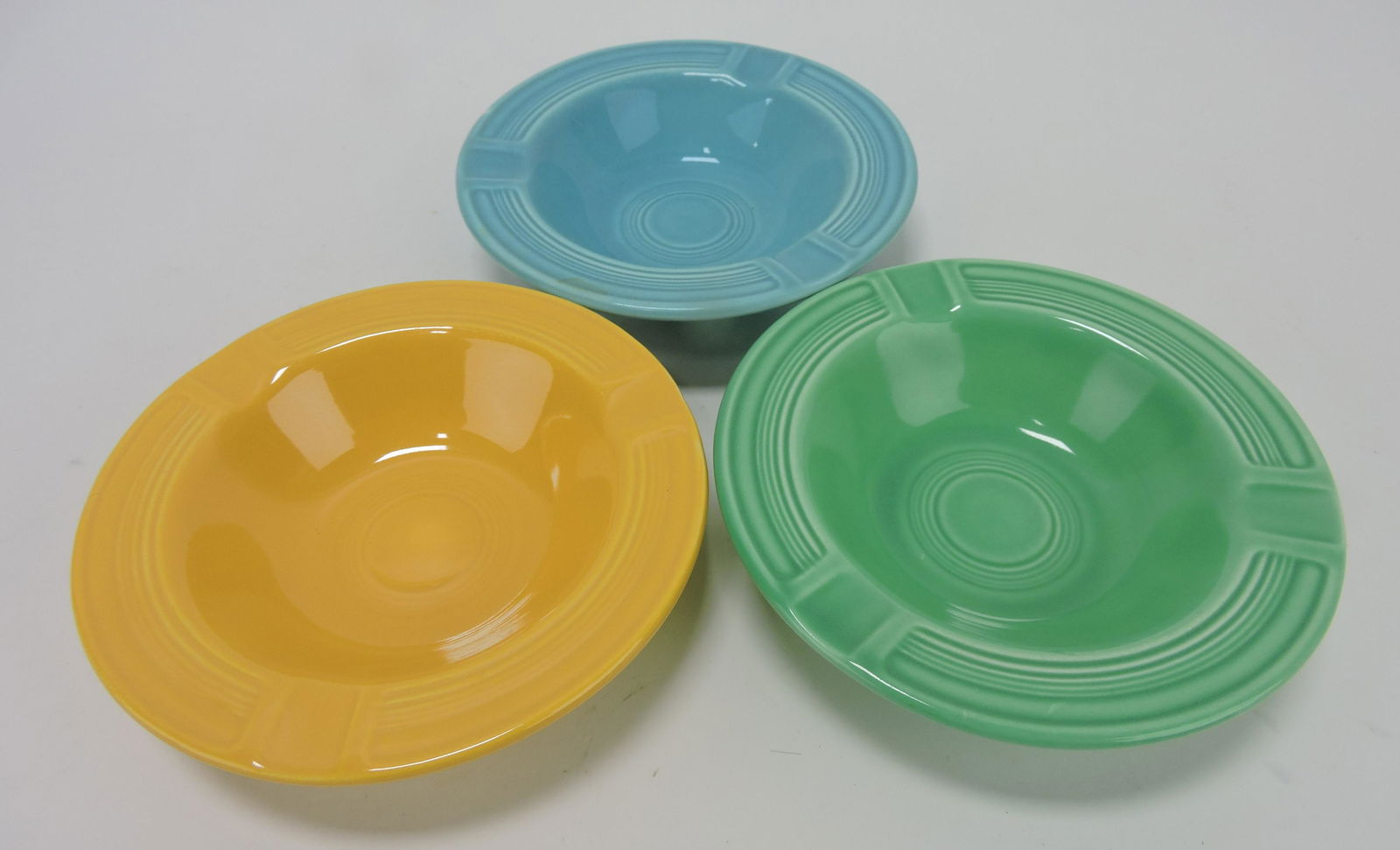 Fiesta ashtray group: turquoise, (1 of 1)