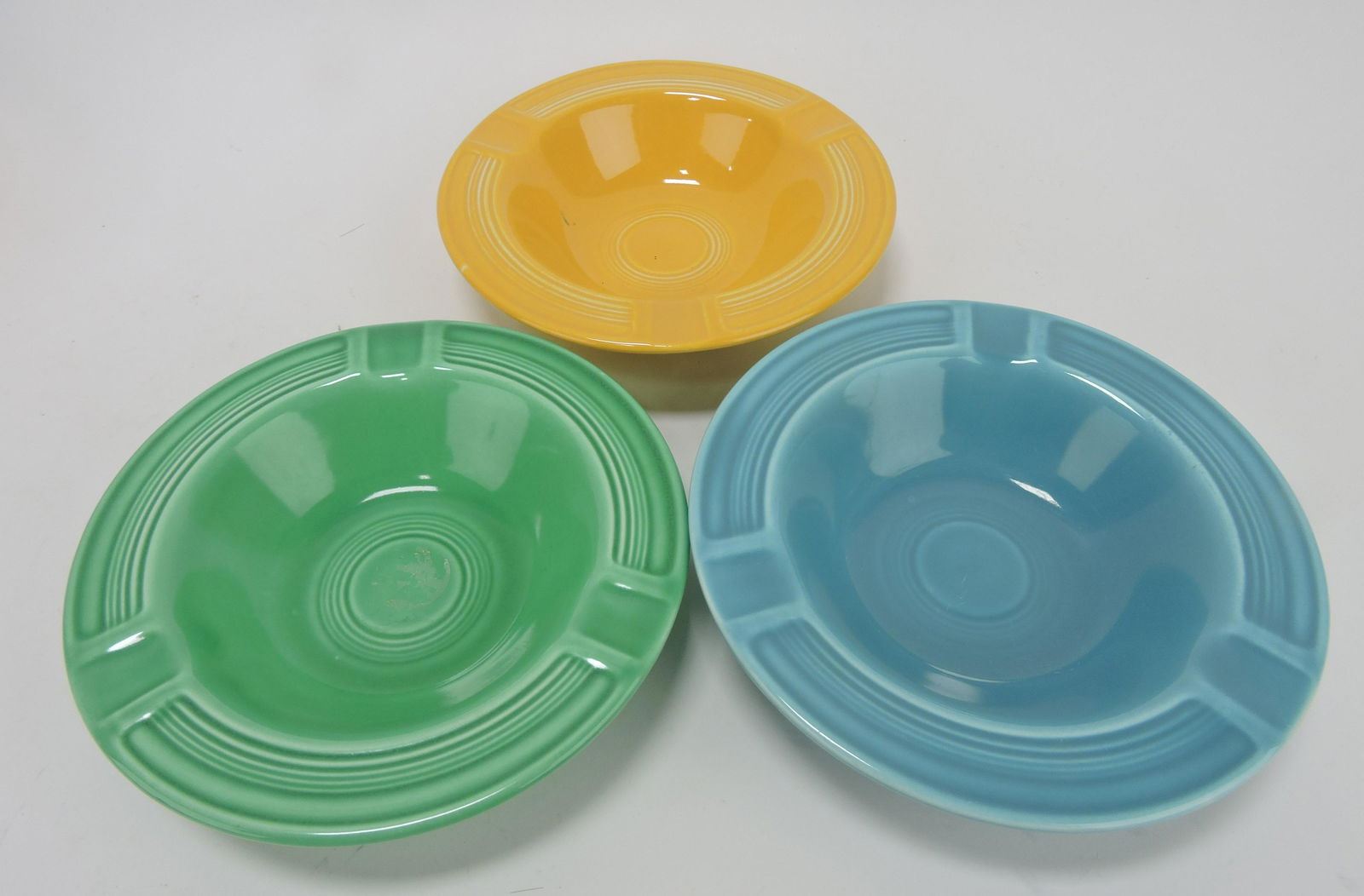 Fiesta ashtray group: turquoise, (1 of 1)