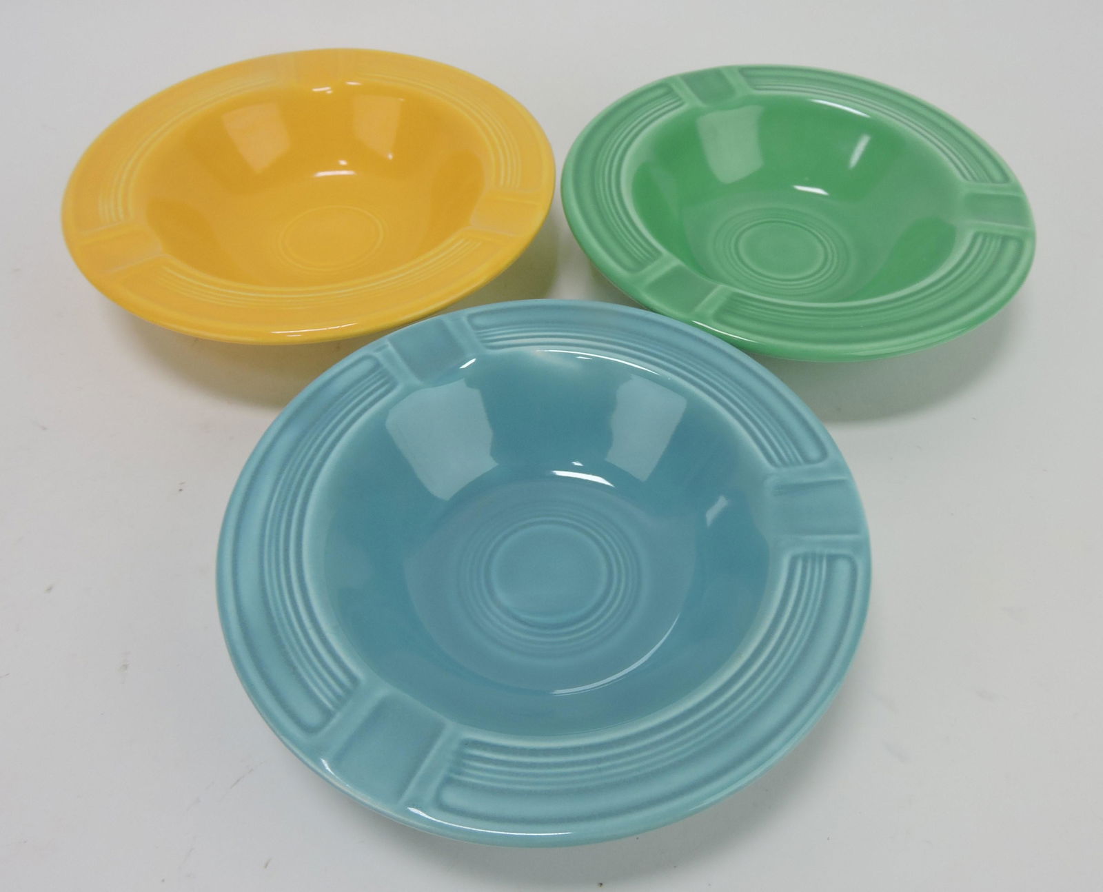 Fiesta ashtray group: turquoise, (1 of 1)