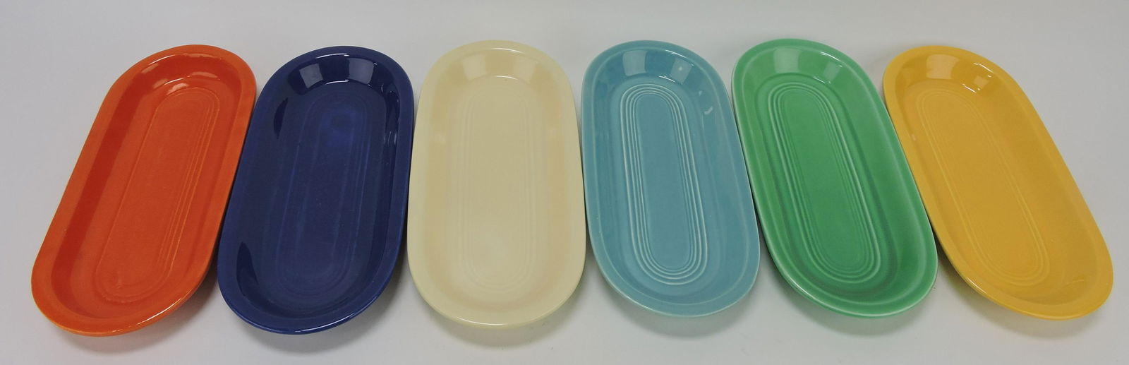 Fiesta utility tray group, all 6 original (1 of 1)