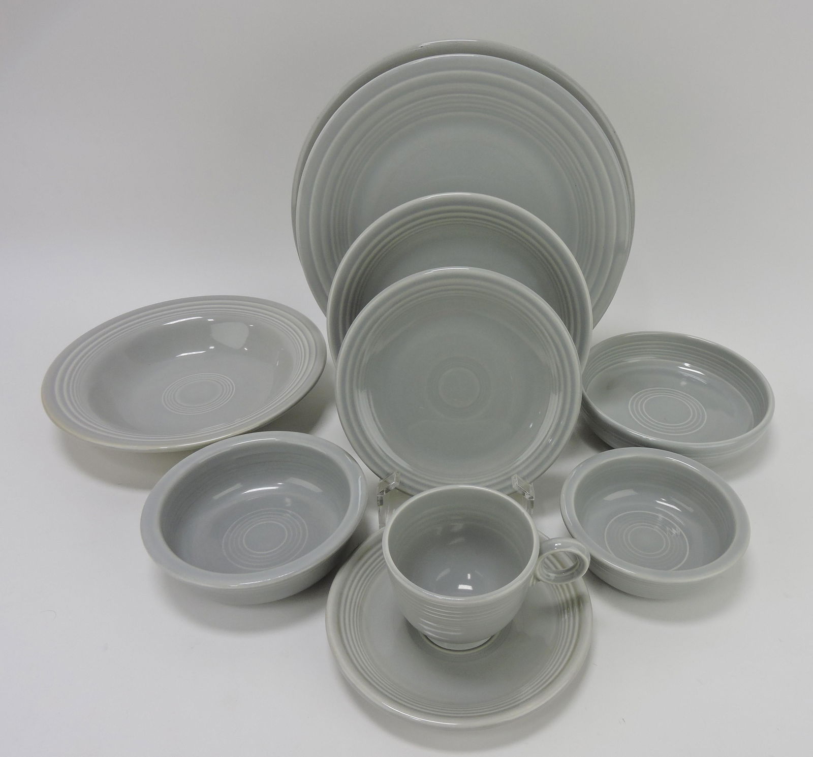 Fiesta 10 pc place setting, gray (1 of 1)