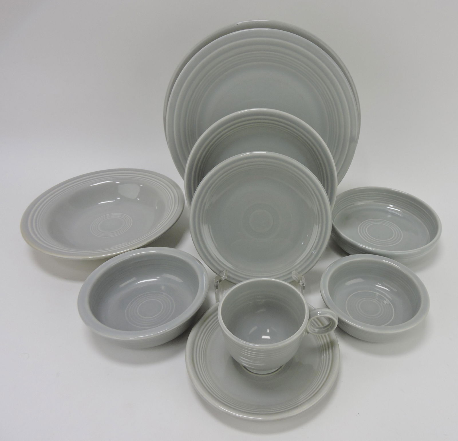 Fiesta 10 pc place setting, gray (1 of 1)