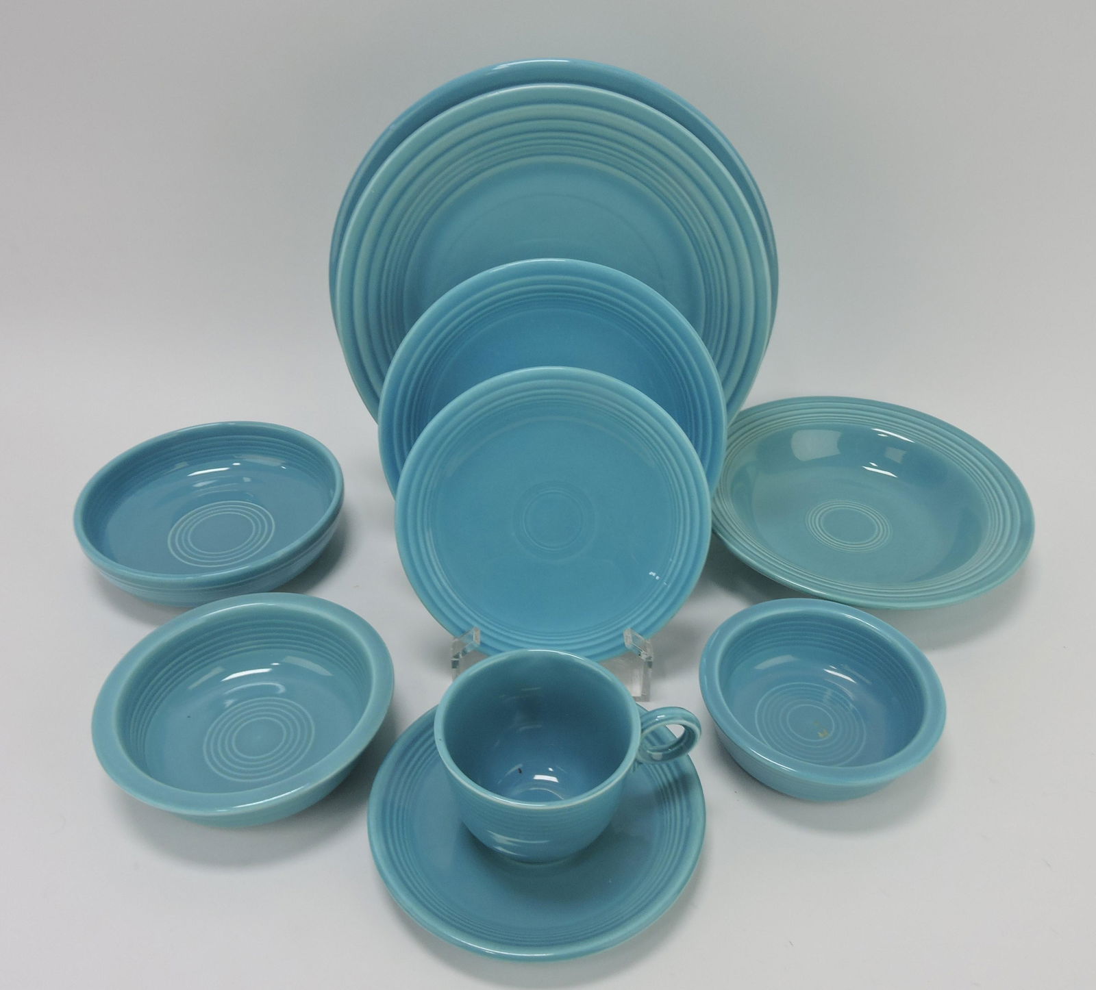 Fiesta 10 pc place settiing, turquoise (1 of 1)