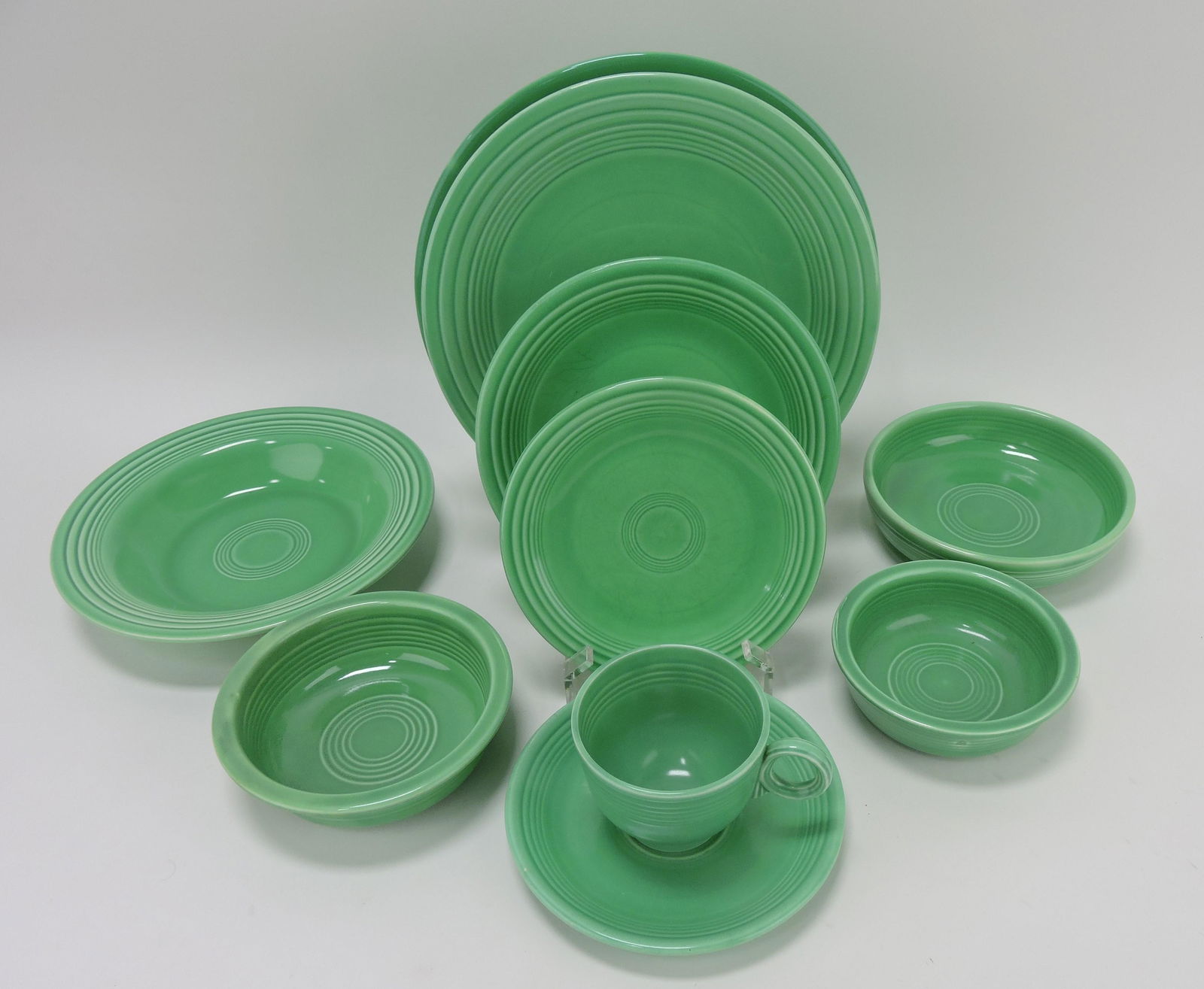 Fiesta 10 pc place settiing, green (1 of 1)