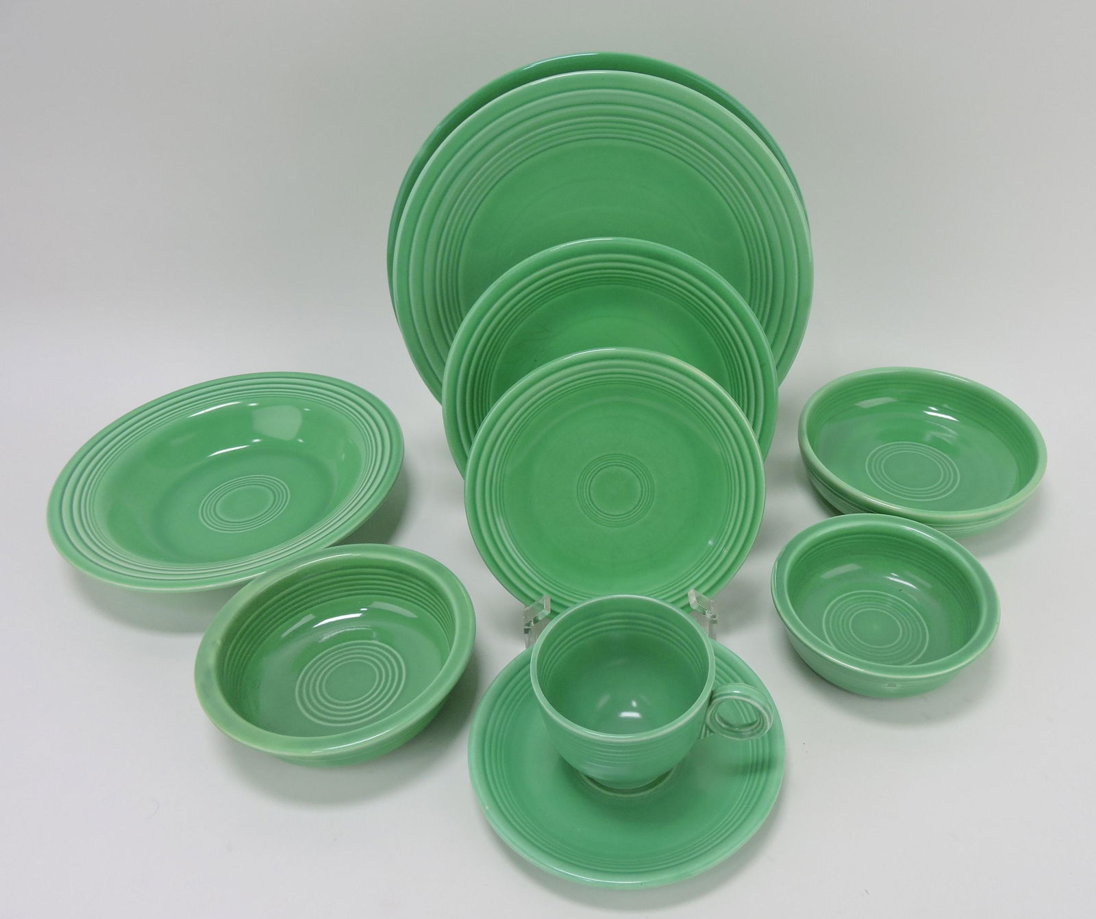 Fiesta 10 pc place settiing, green (1 of 1)