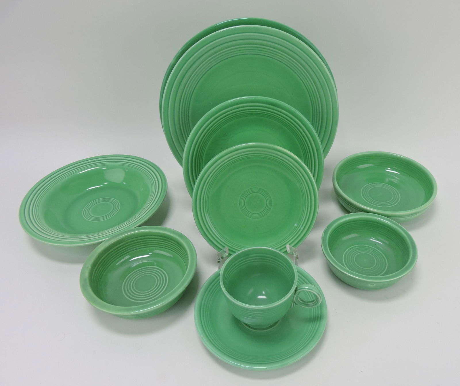 Fiesta 10 pc place settiing, green (1 of 1)