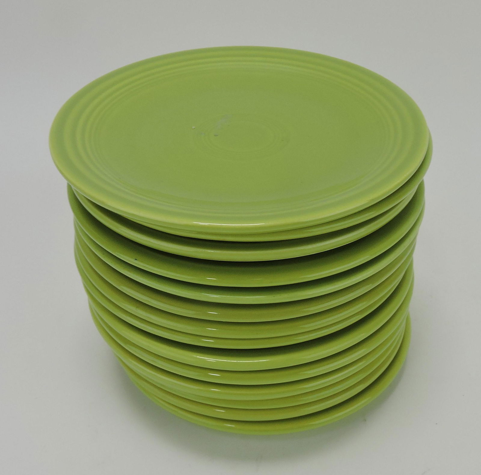 Fiesta 6" plate group, 15 chartreuse (1 of 1)