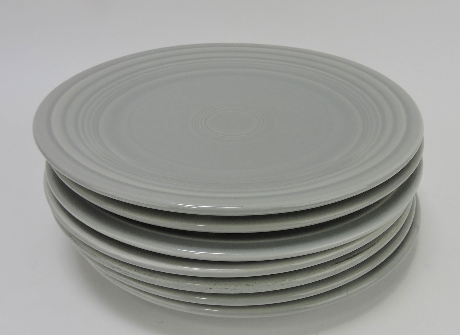 Fiesta 9" plate group, 7 gray (1 of 1)