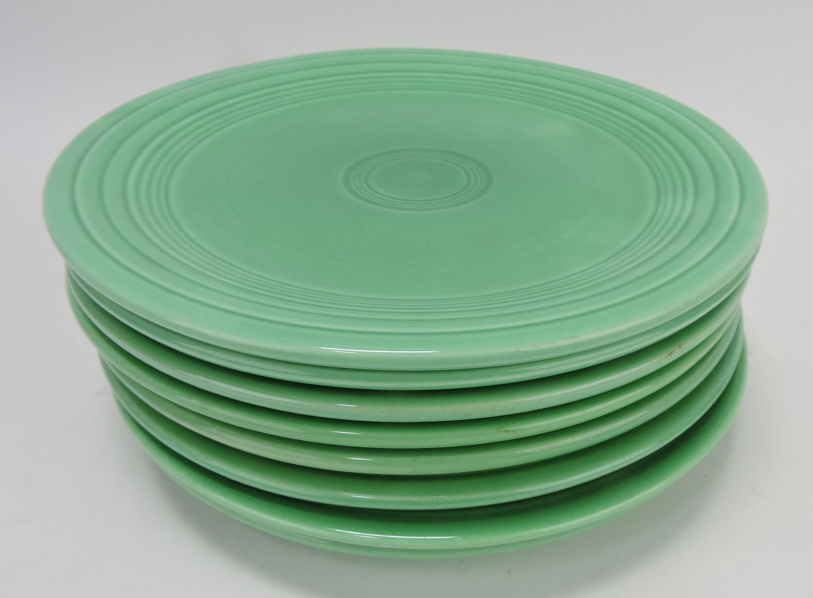 Fiesta 9" plate group, 8 green (1 of 1)